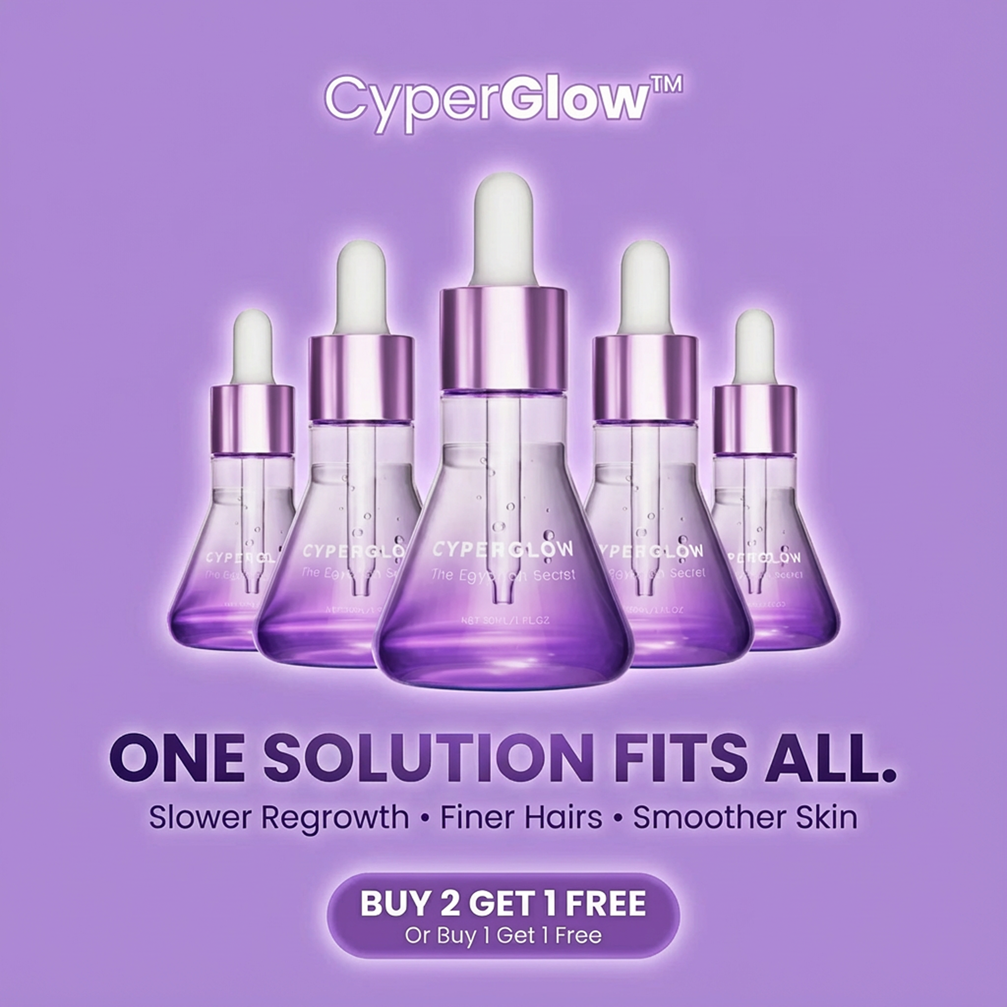 CyperGlow Facebook ad