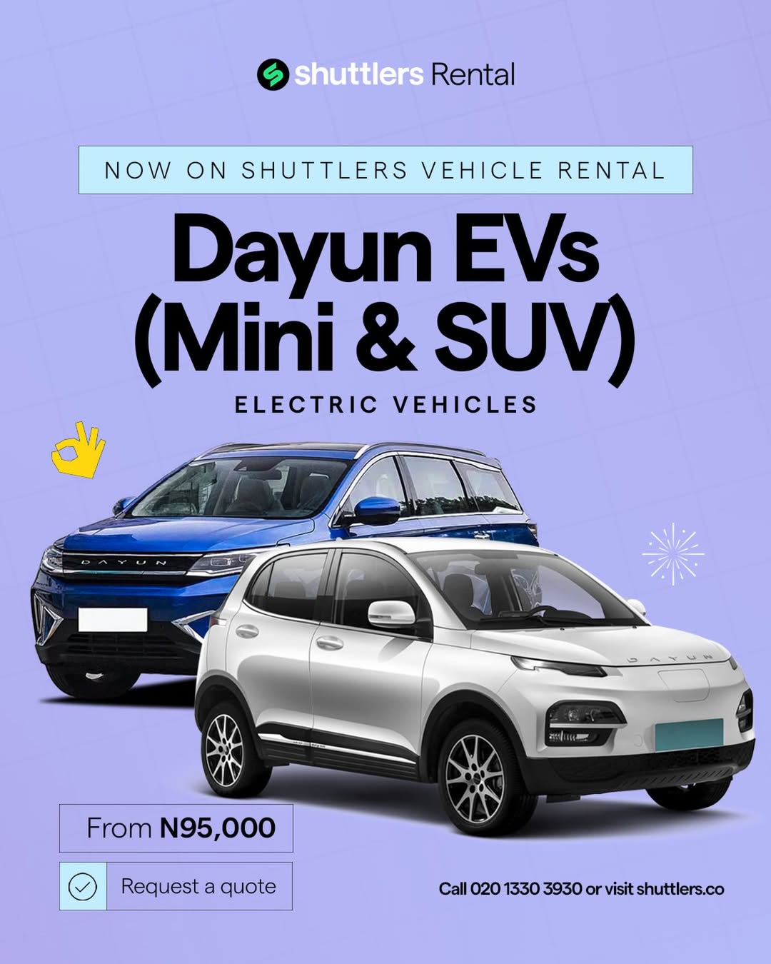 ShuttlersRental Facebook ad from Jun 25, 2026
