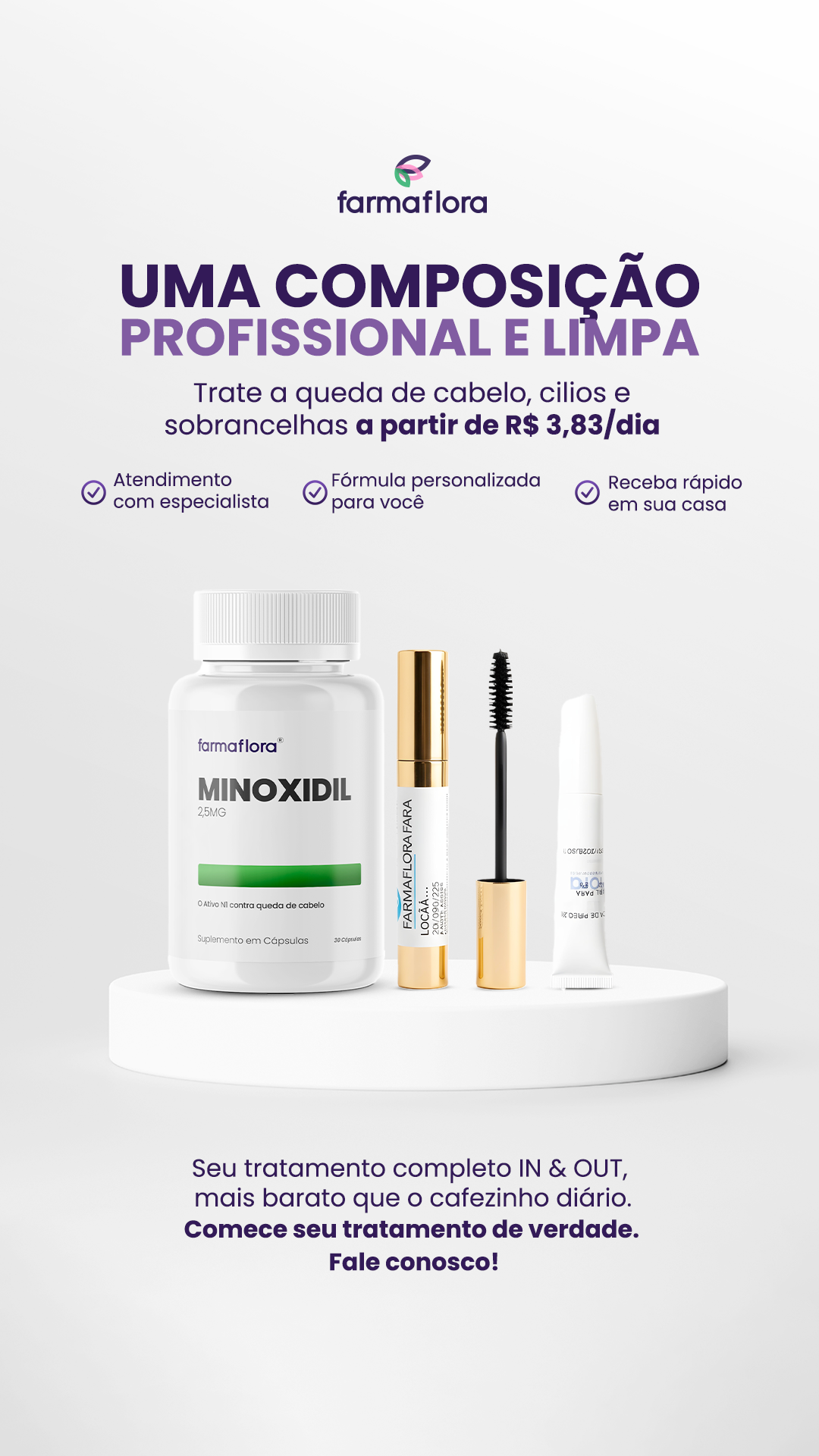Farmaflora Facebook ad from Nov 18, 2025