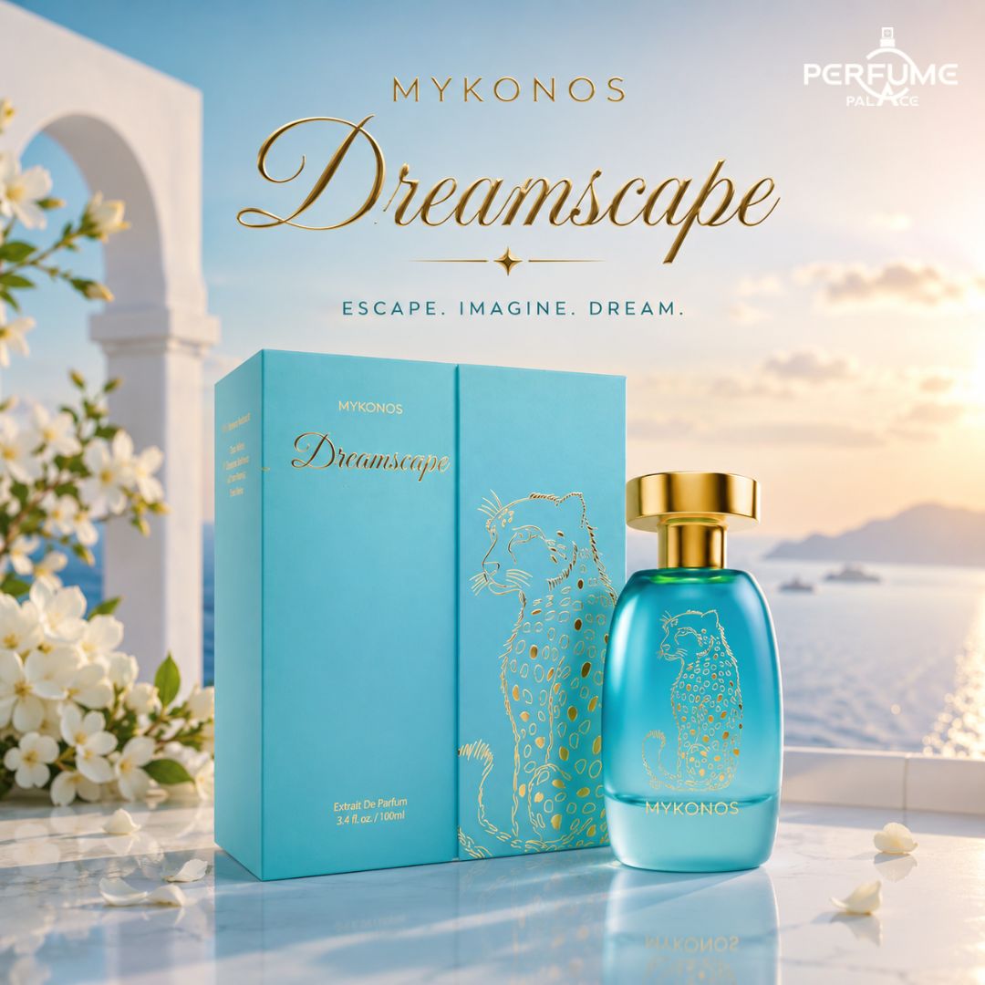 Perfume Palace Facebook ad: Discover Your Signature Scent with Mykonos