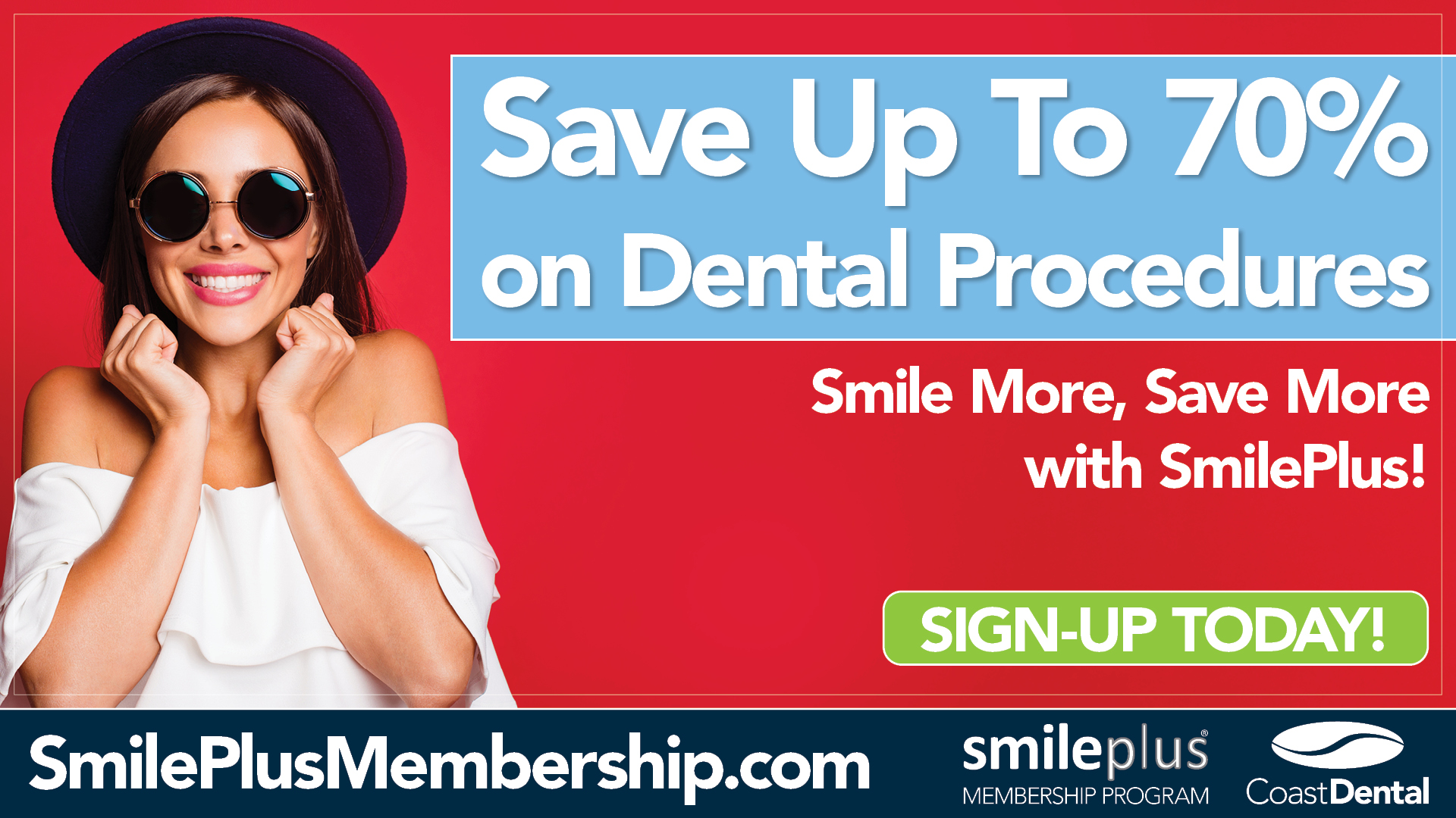 Coast Dental Facebook ad from May 12, 2026