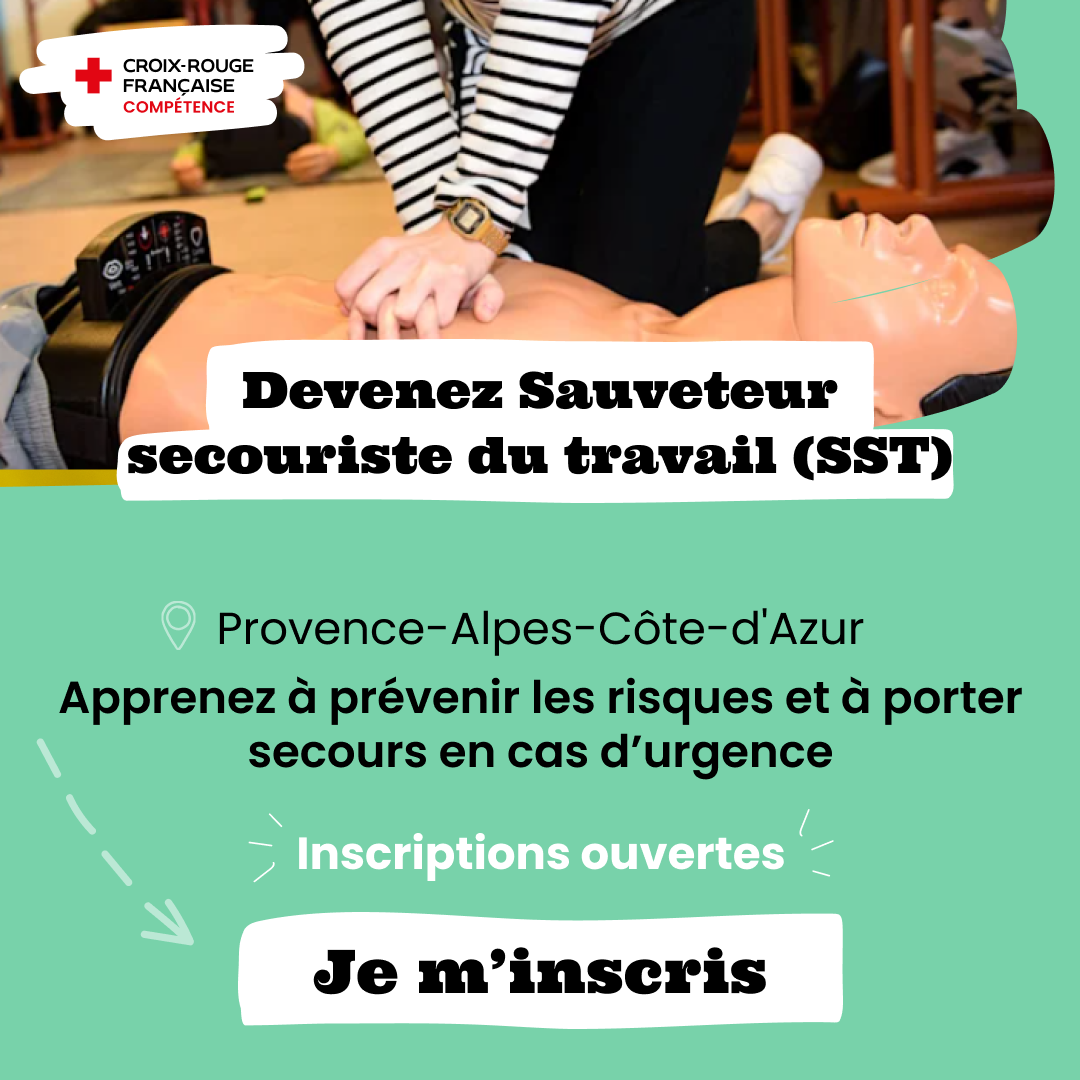 Croix-Rouge Compétence Facebook ad: Inscris-toi dès maintenant