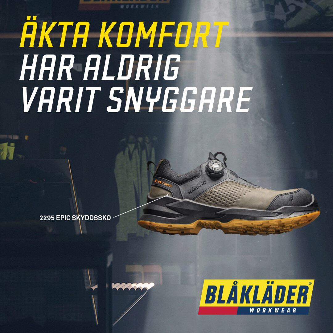 Blåkläder Facebook ad: När kvalitet spelar roll