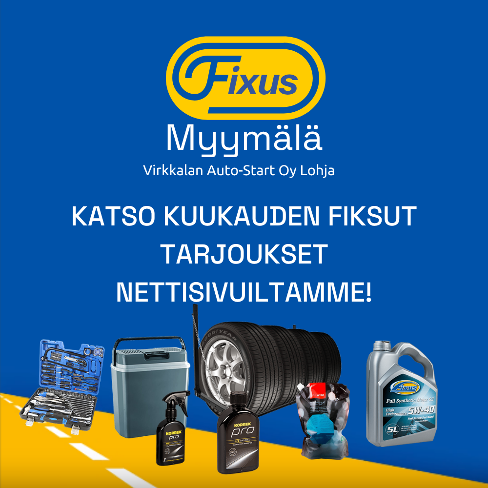 Virkkalan Auto-Start Oy Facebook ad: Laadukkaat varaosat ja tarvikkeet autoosi saat meiltä.
