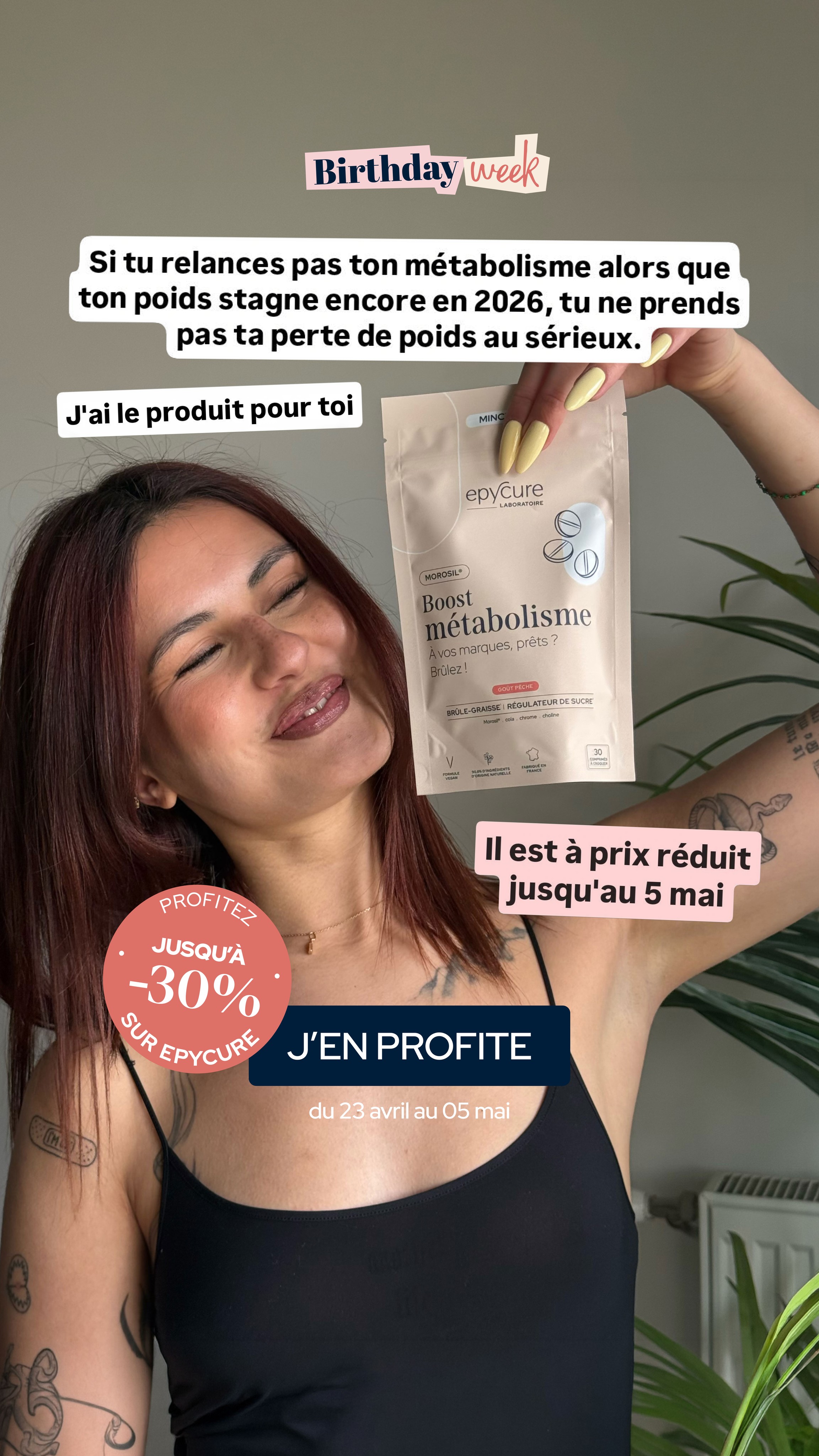 Epycure Facebook ad