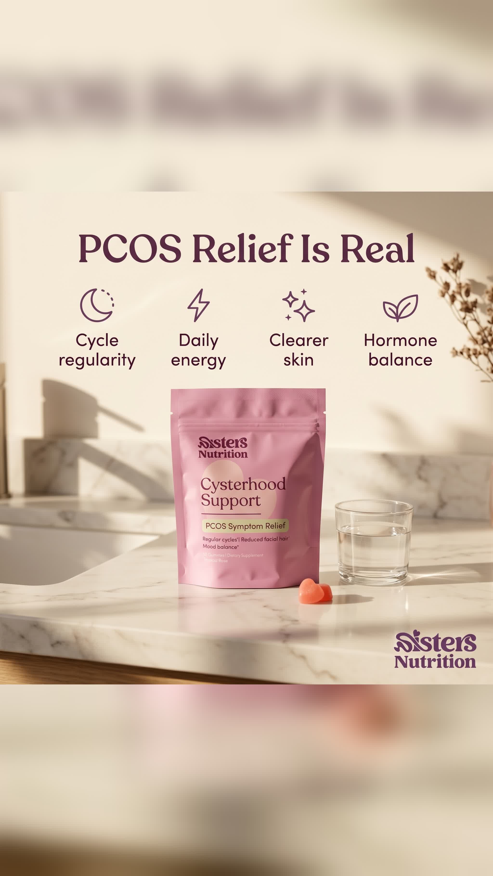 Sisters Nutrition Facebook ad