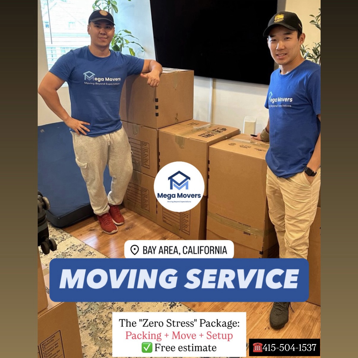 Mega Movers Facebook ad from Feb 6, 2026