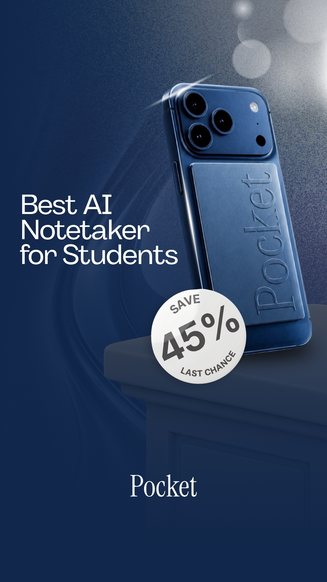 Pocket AI Facebook ad from Aug 18, 2026