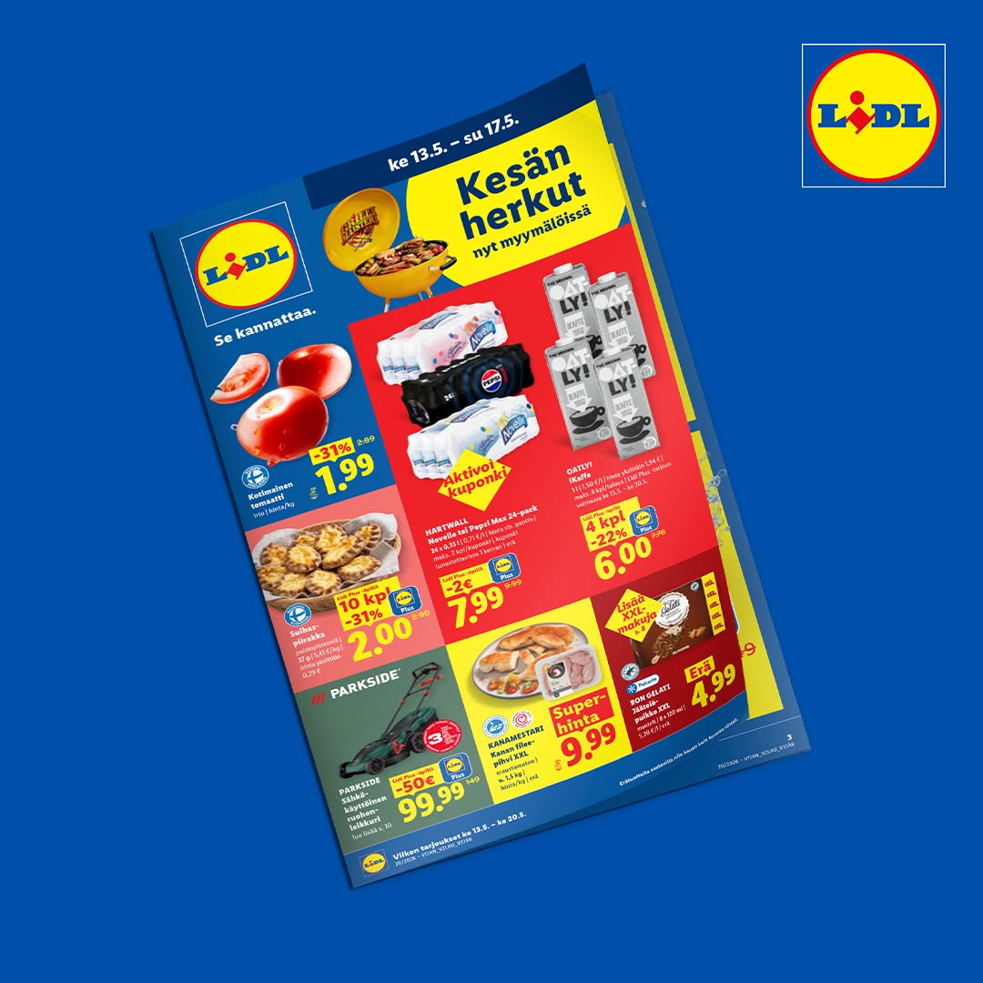 Lidl Suomi Facebook ad