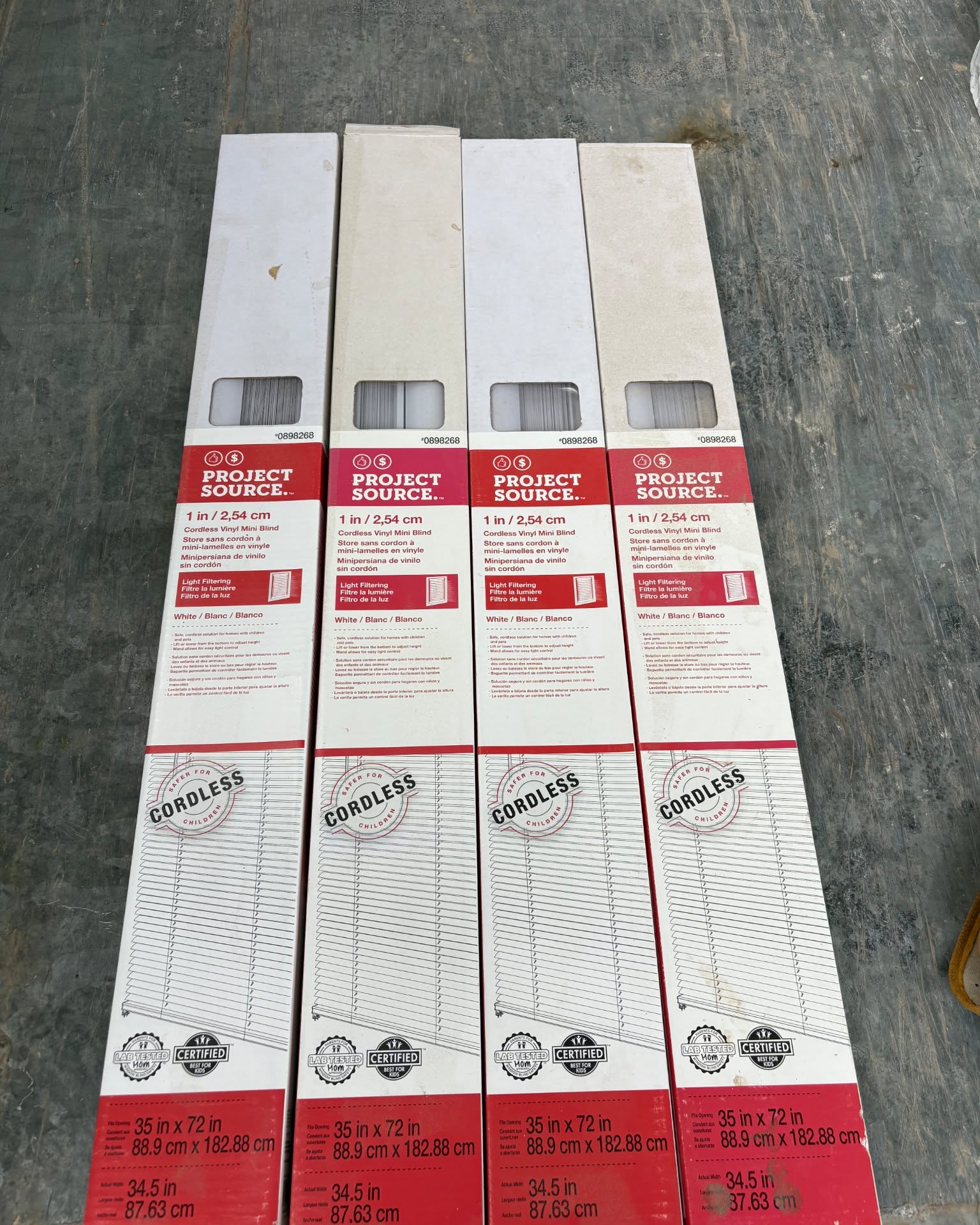 Valerie Franco Facebook ad: Brand New Vinyl Blinds