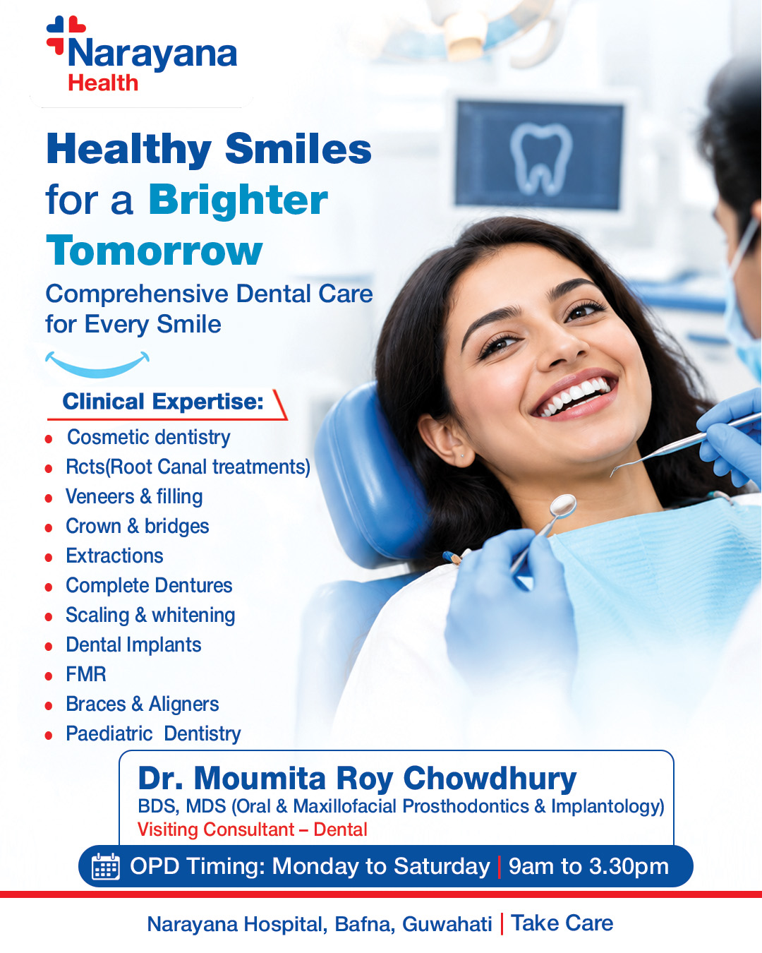 Narayana Health Facebook ad: Consult our Dental Specialist