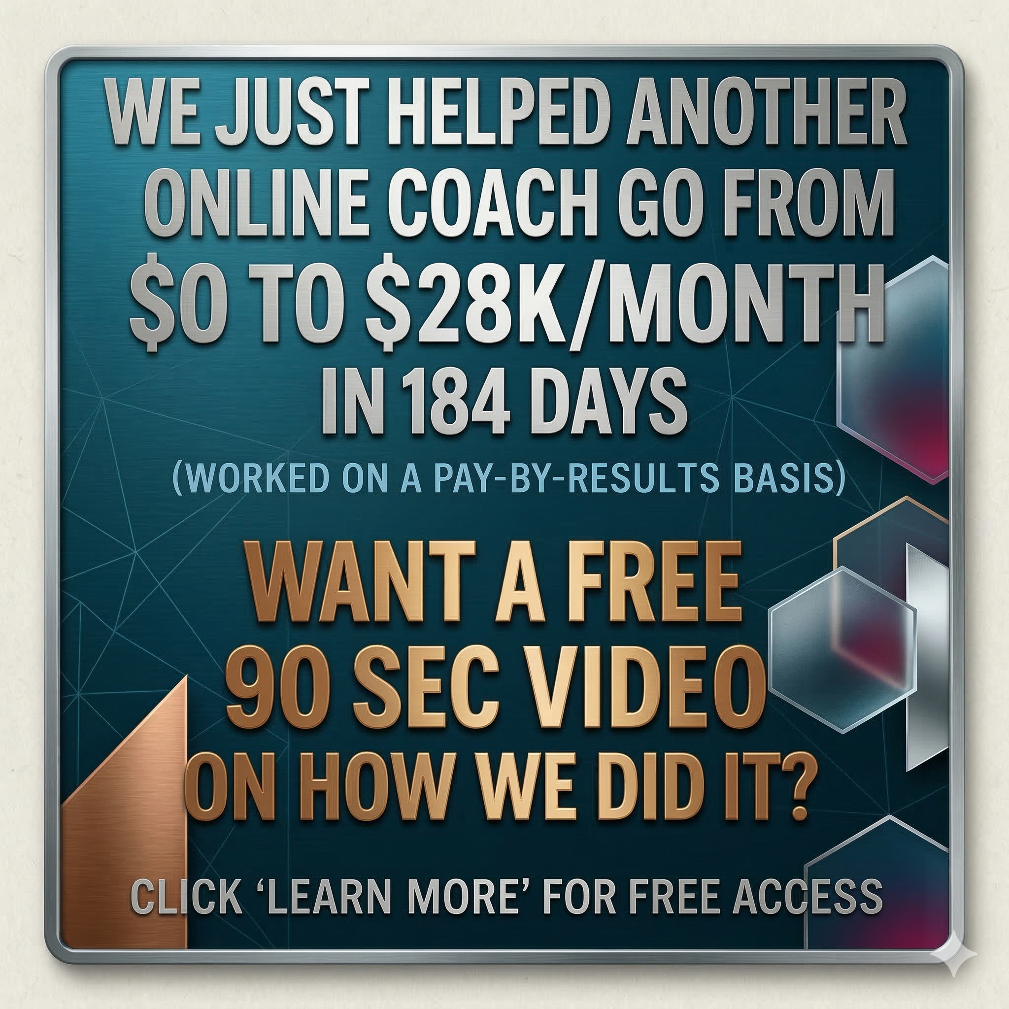 Jack Bly Coaching Facebook ad