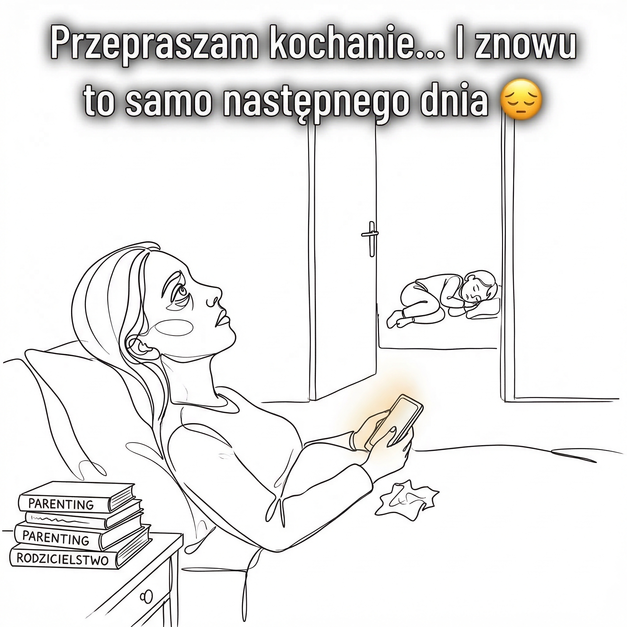Między nami Facebook ad