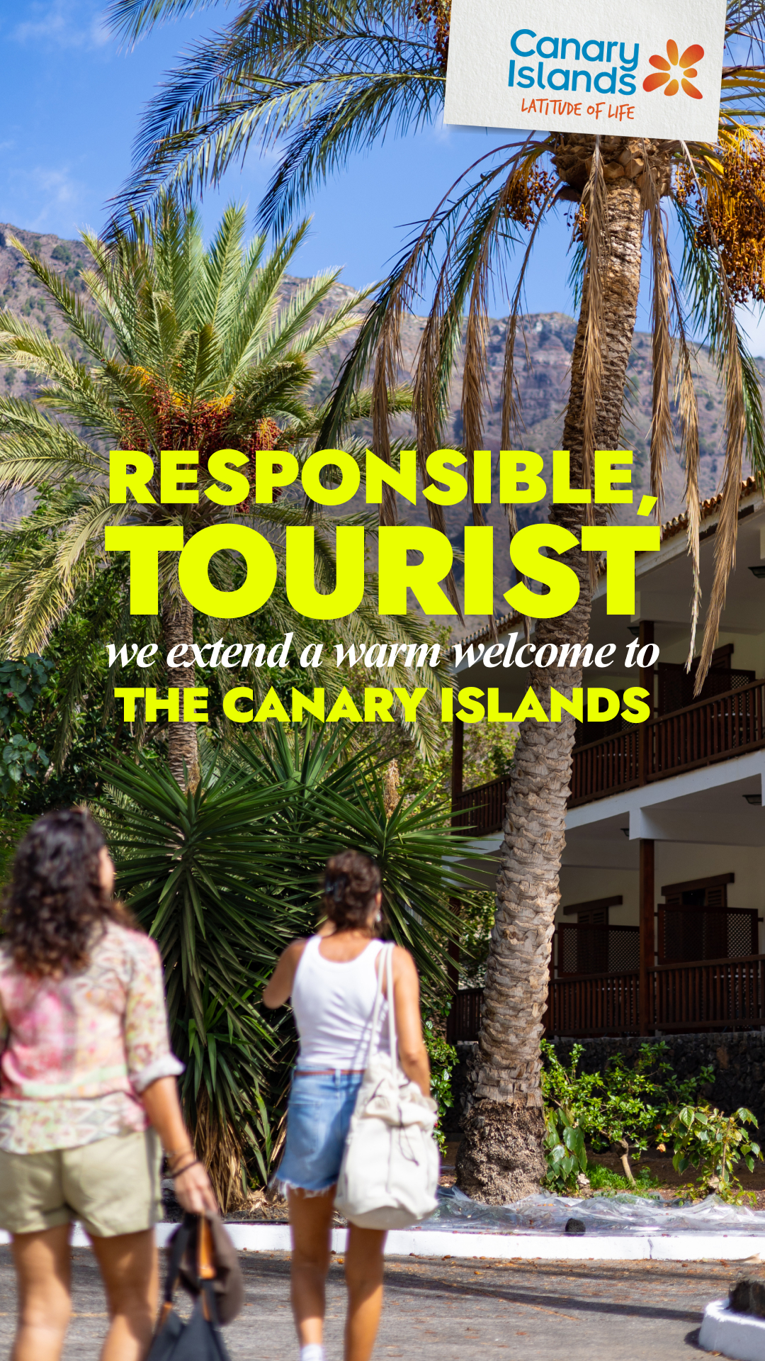 Canary Islands Facebook ad