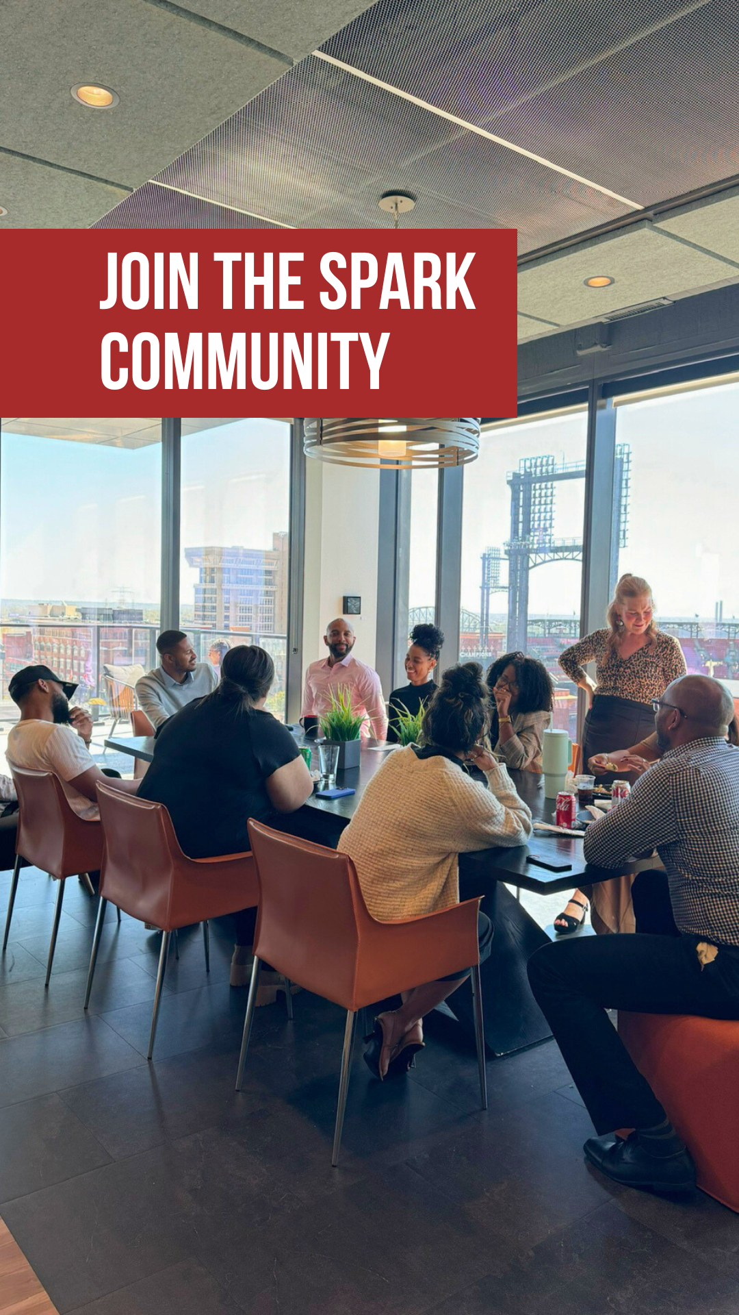Spark Coworking - St. Louis Facebook ad