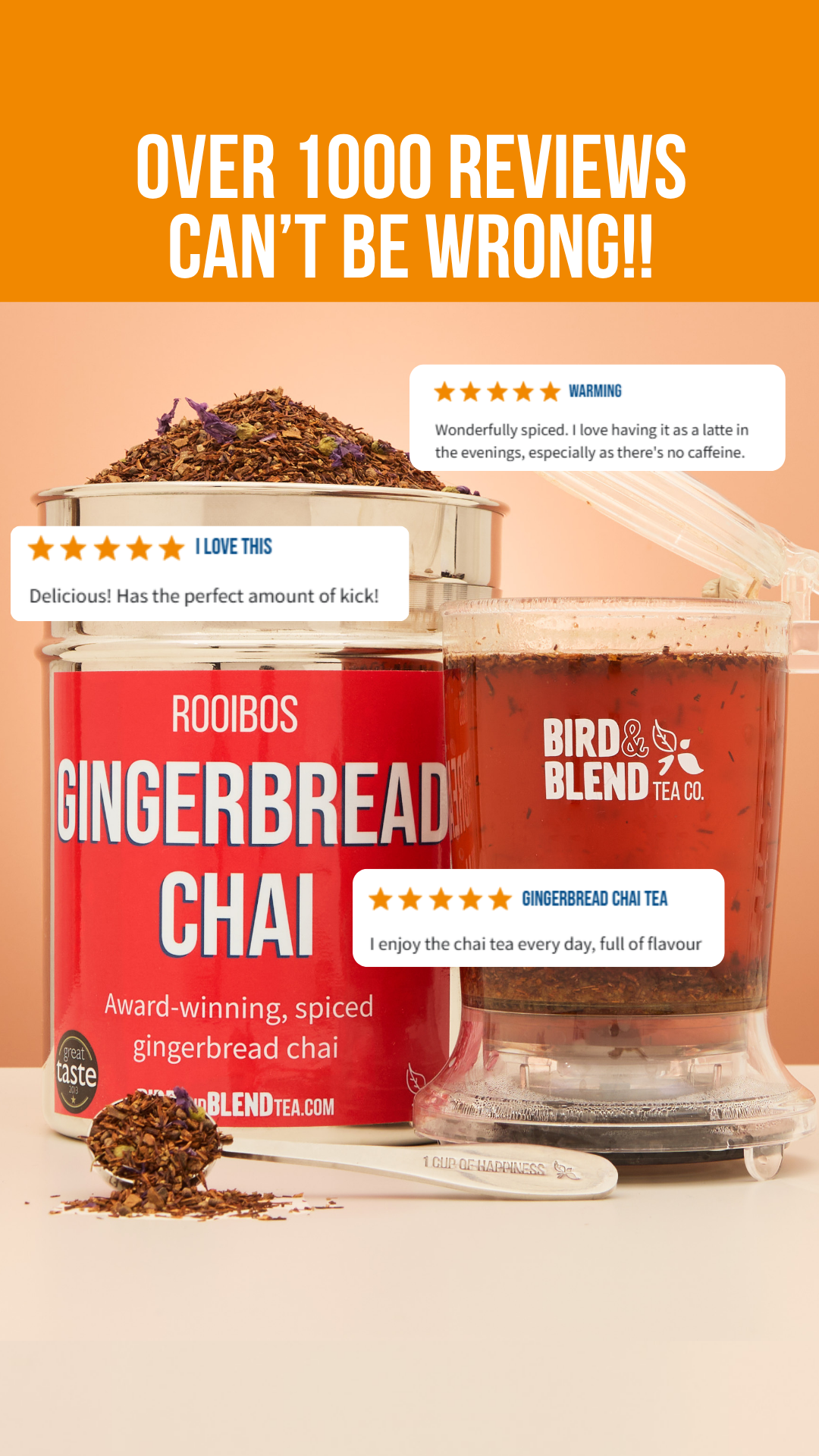 Bird & Blend Tea Co. Facebook ad