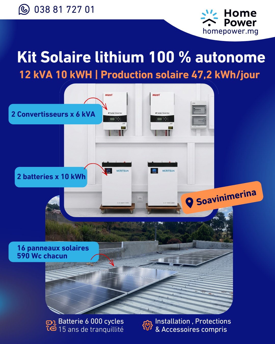 Home Power Madagascar Facebook ad