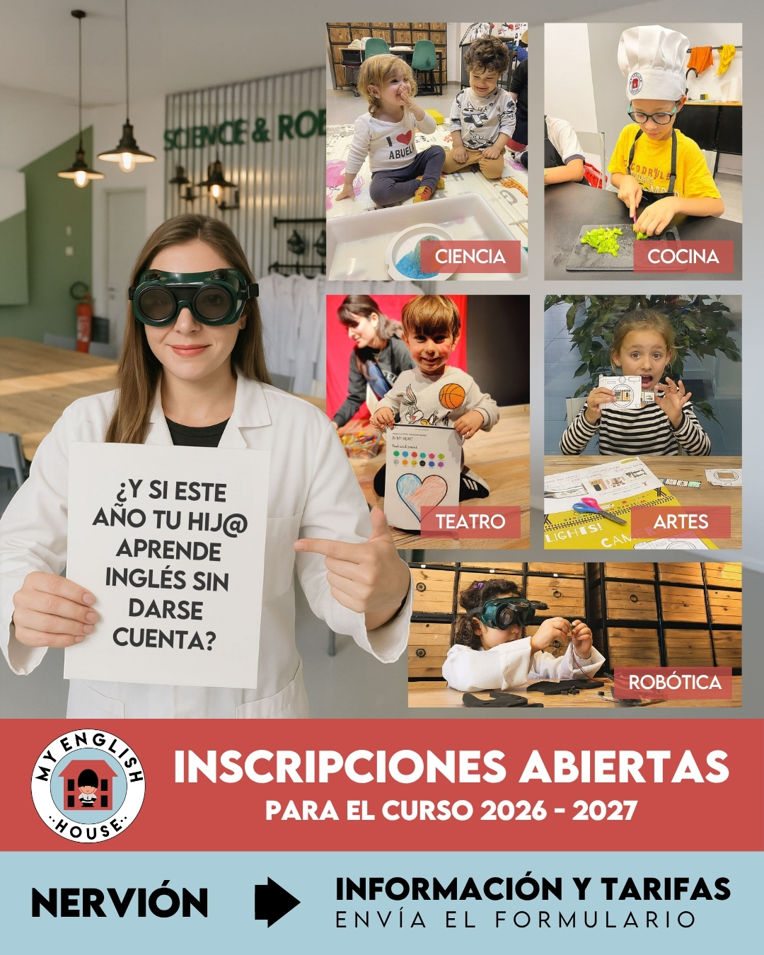 My English House Academy Facebook ad