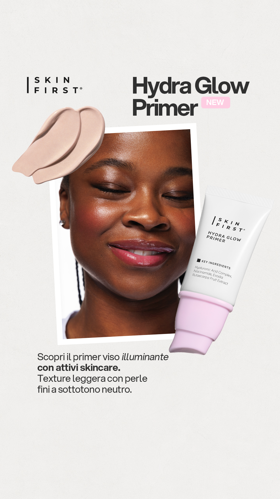 SKIN FIRST Facebook ad