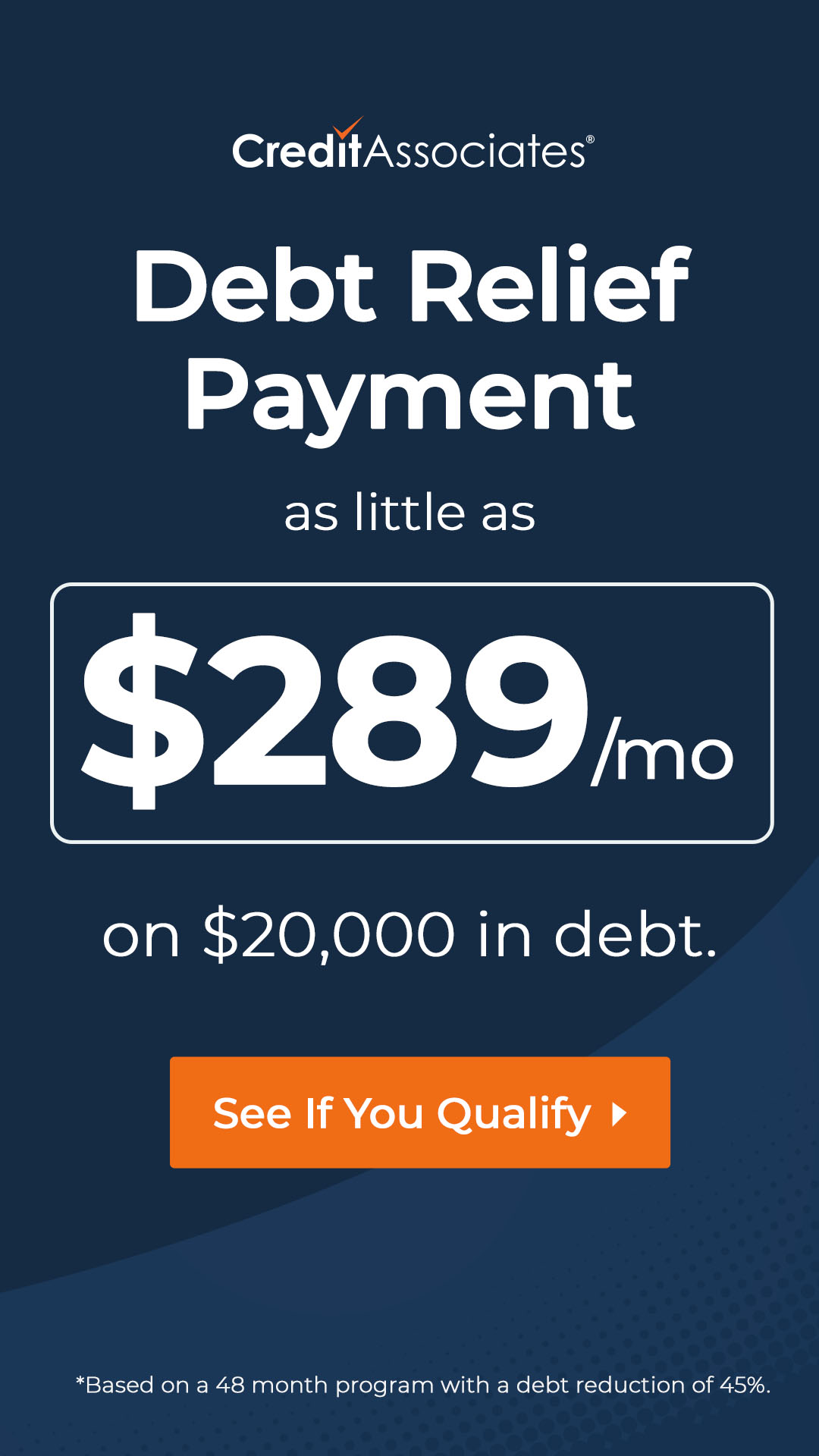CreditAssociates Facebook ad from Mar 10, 2026