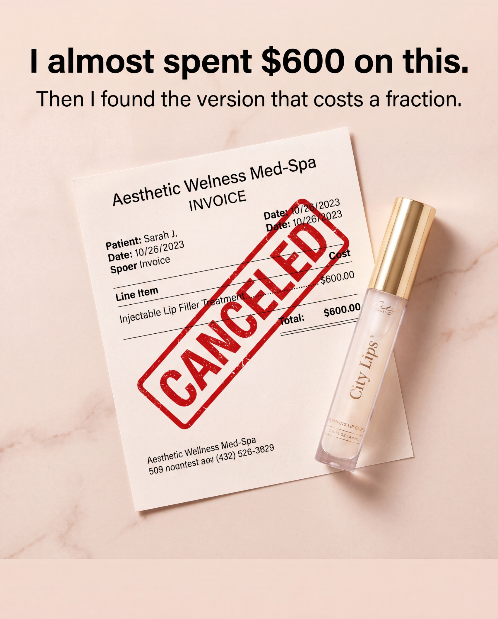City Beauty Facebook ad