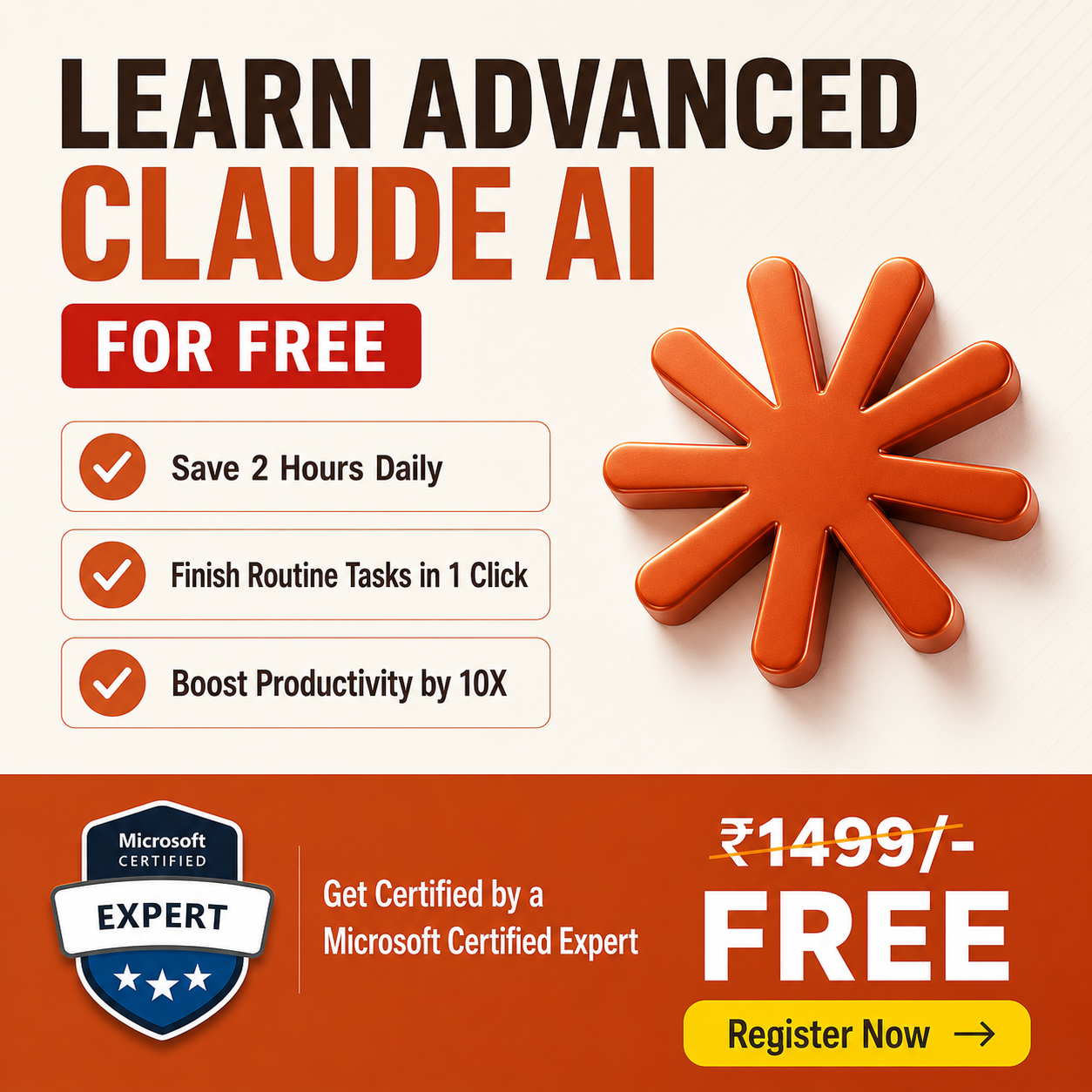 The Claude Club Facebook ad
