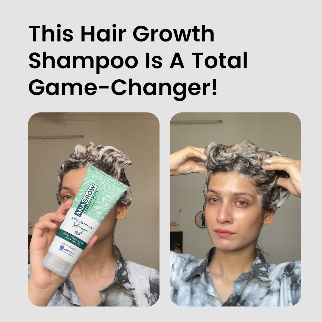 Jenpharm Life Sciences Facebook ad: Stop hair fall, gain confidence