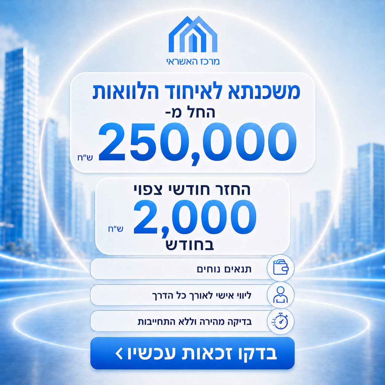 מרכז האשראי Facebook ad: לבדיקה בחינם - השאירו פרטים
