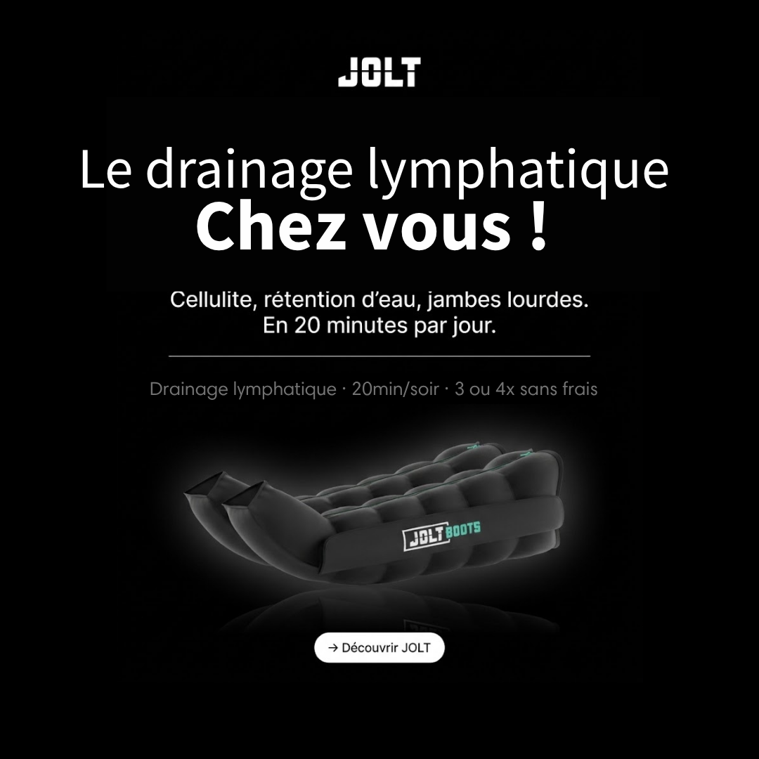 JOLT Recovery Facebook ad: Satisfait ou remboursé