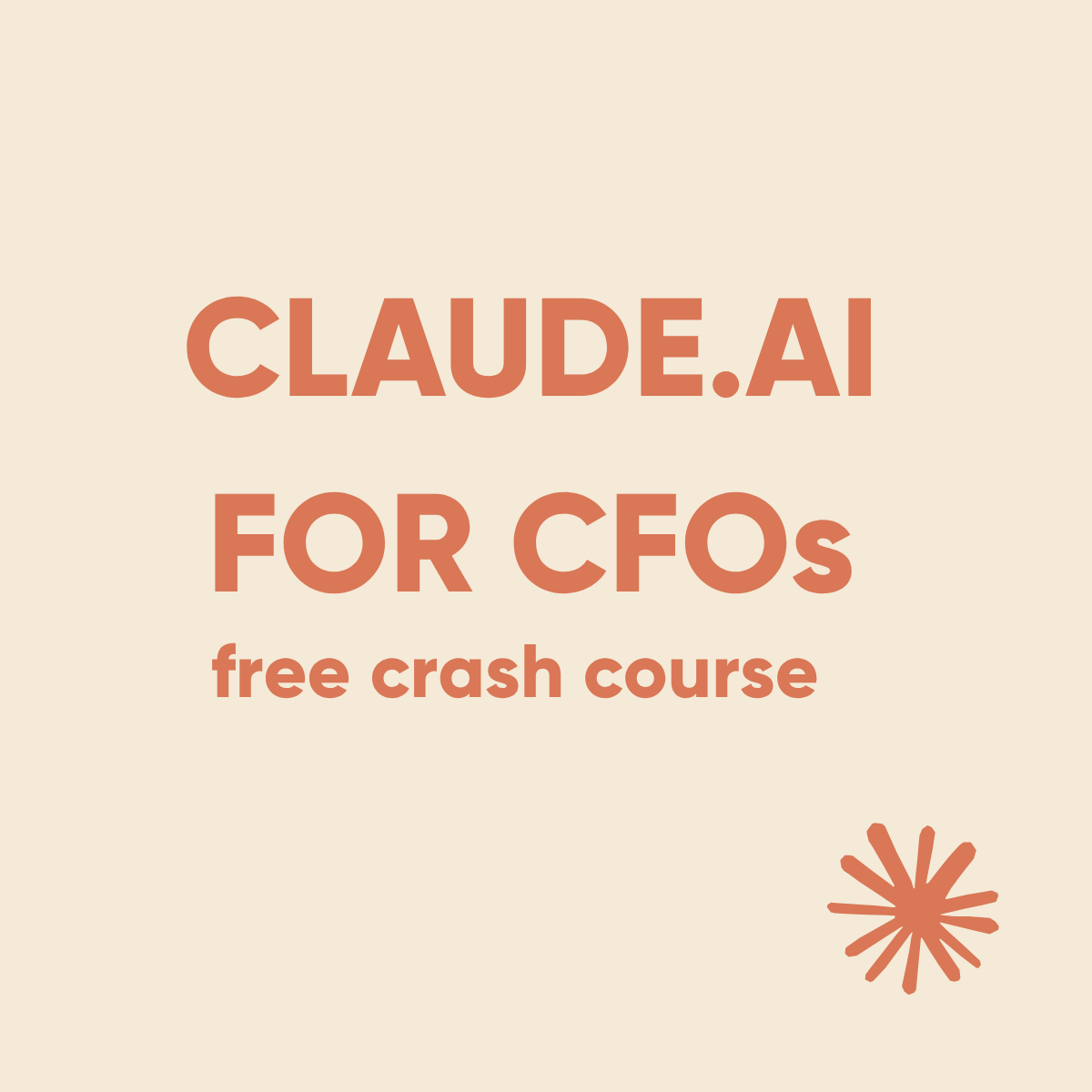 Roax.io Facebook ad: Claude.ai for CFOs