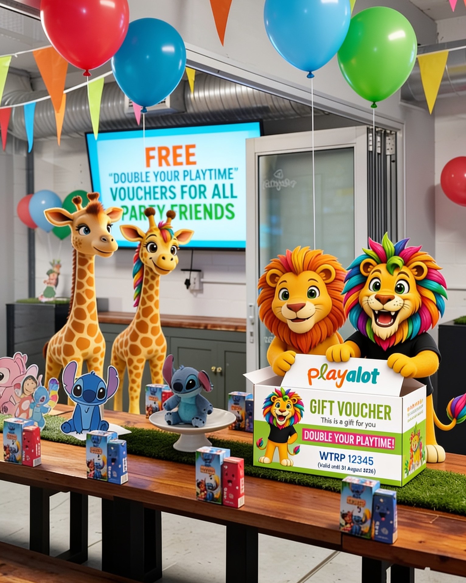 Playalot Facebook ad