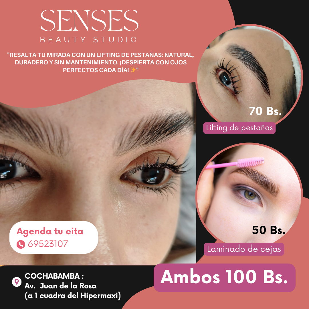 Senses Beauty Studio Facebook ad: Agenda tu cita