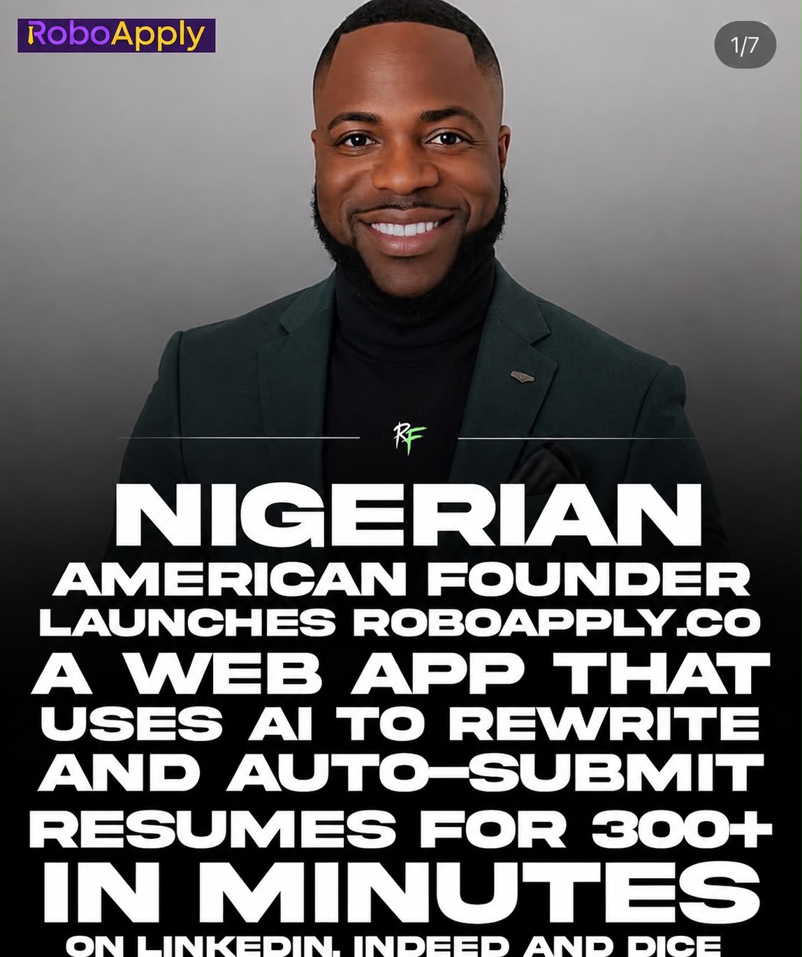 RoboApply Facebook ad