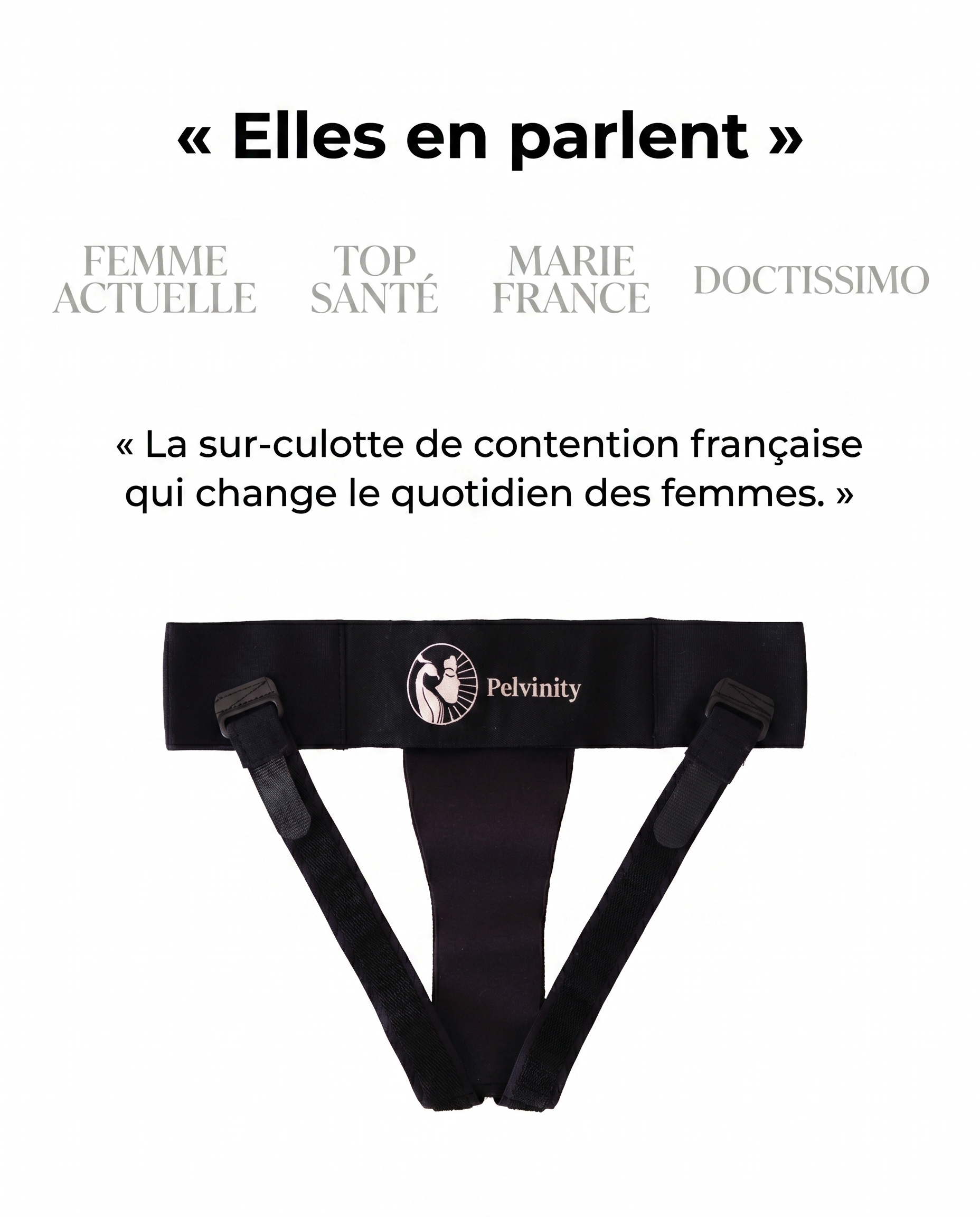 Herapreg Facebook ad: Découvrir Pelvinity