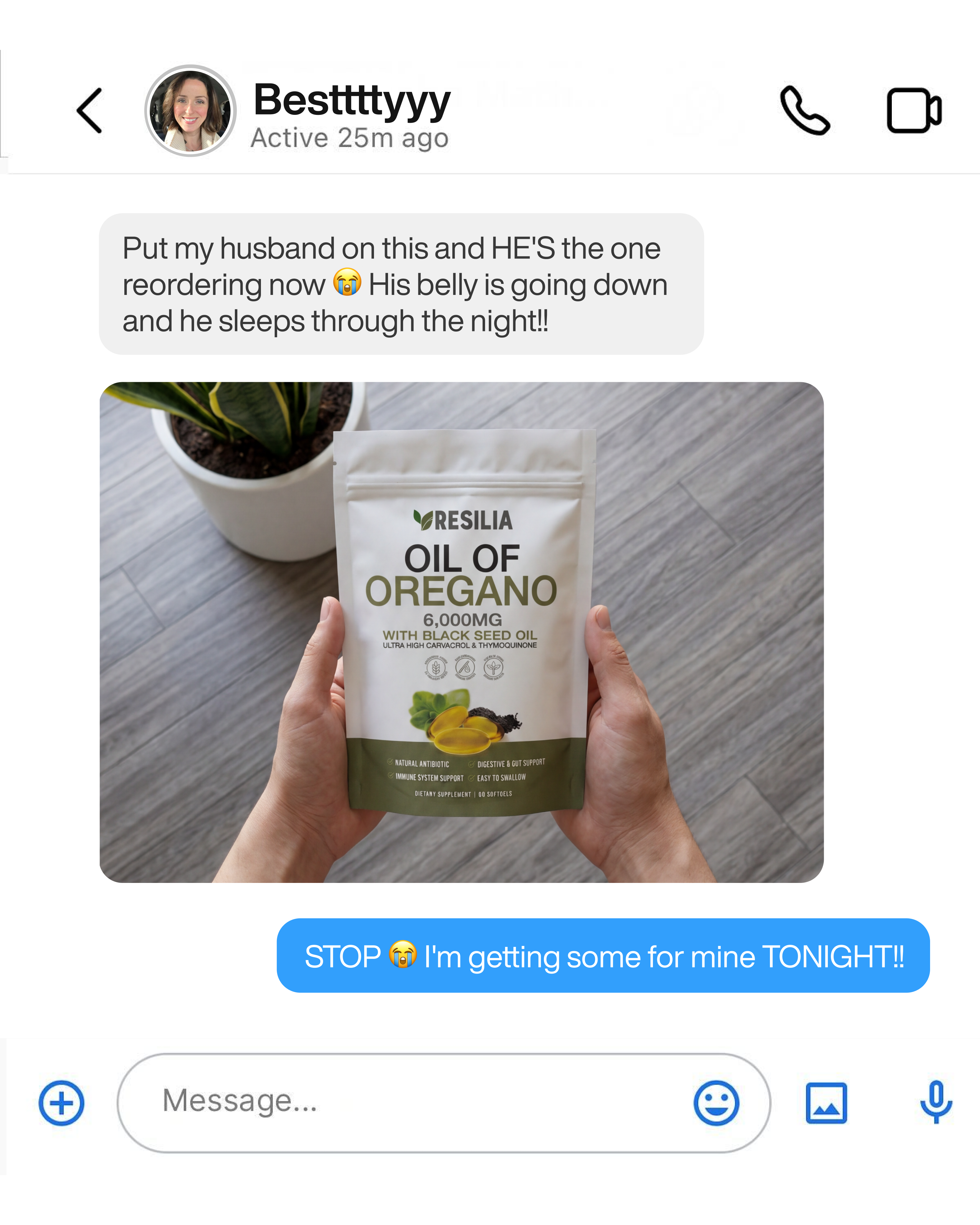 Resilia Facebook ad