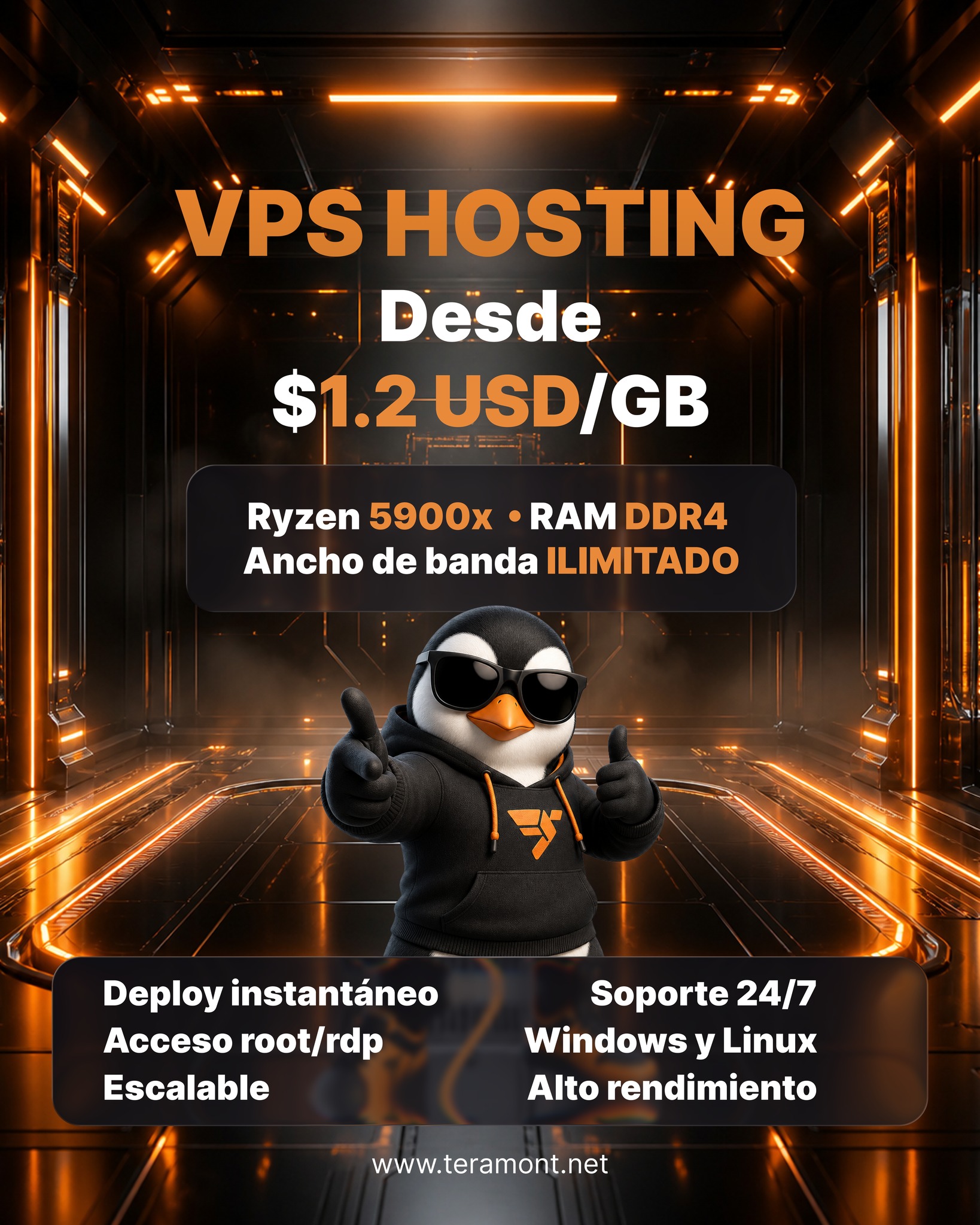 Teramont Host Facebook ad
