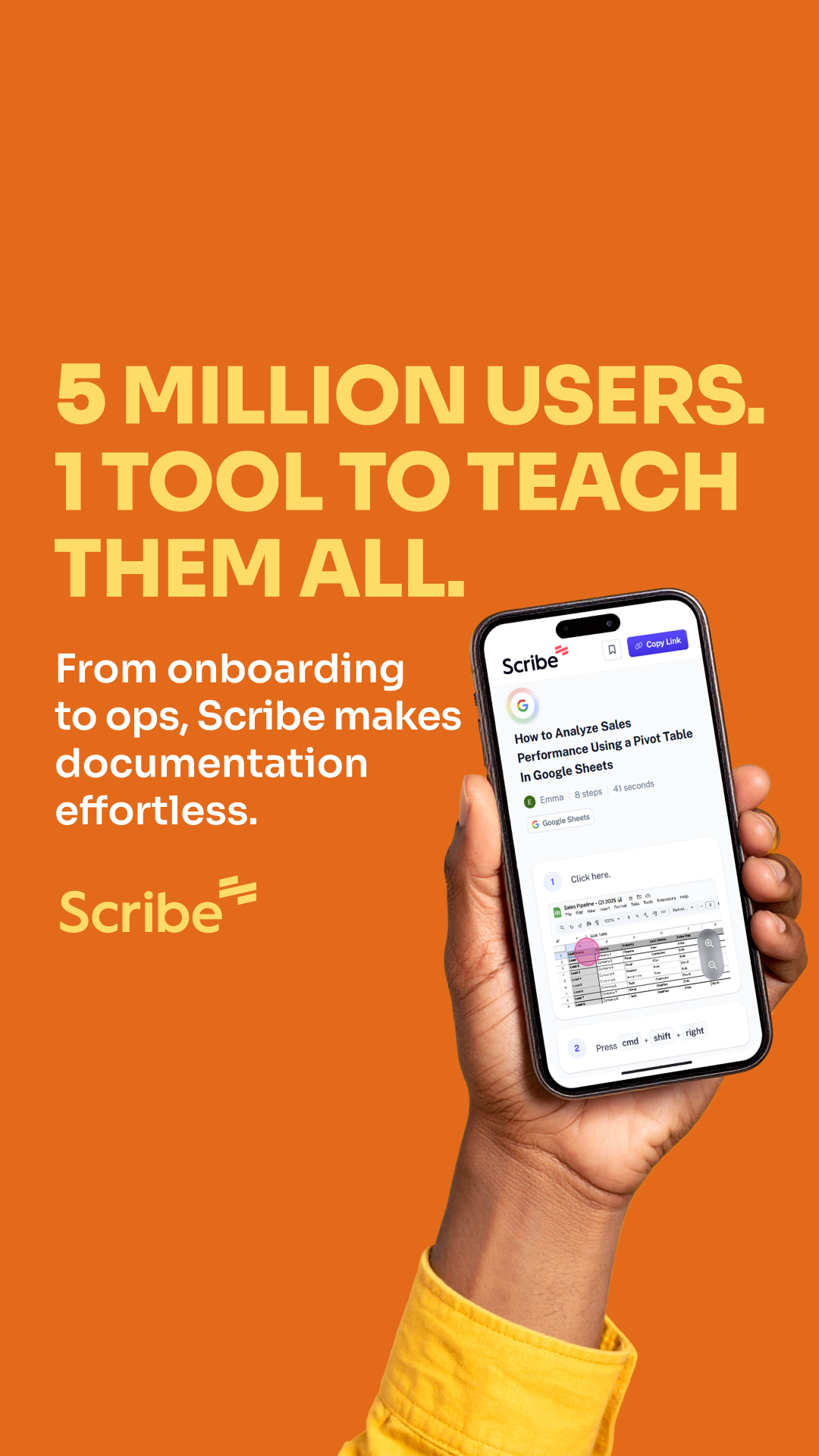 Scribe Facebook ad