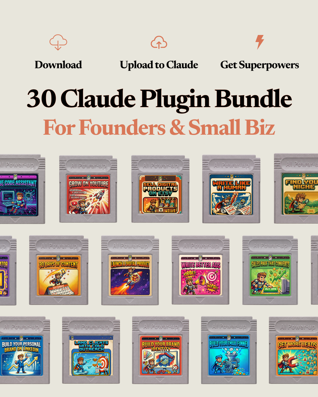 AI Black Magic Facebook ad: Made for founders