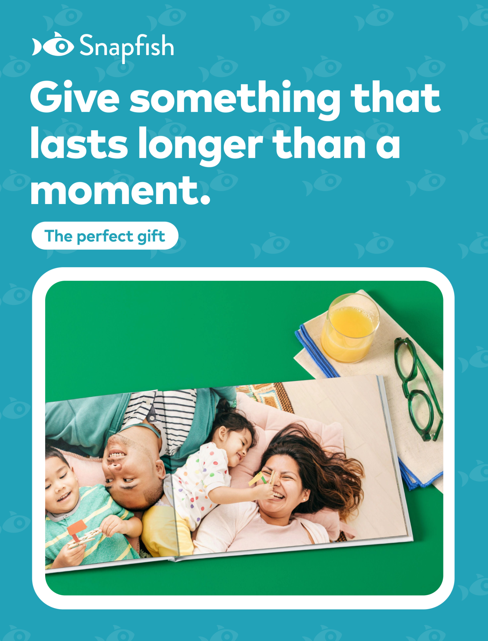 Snapfish UK Facebook ad