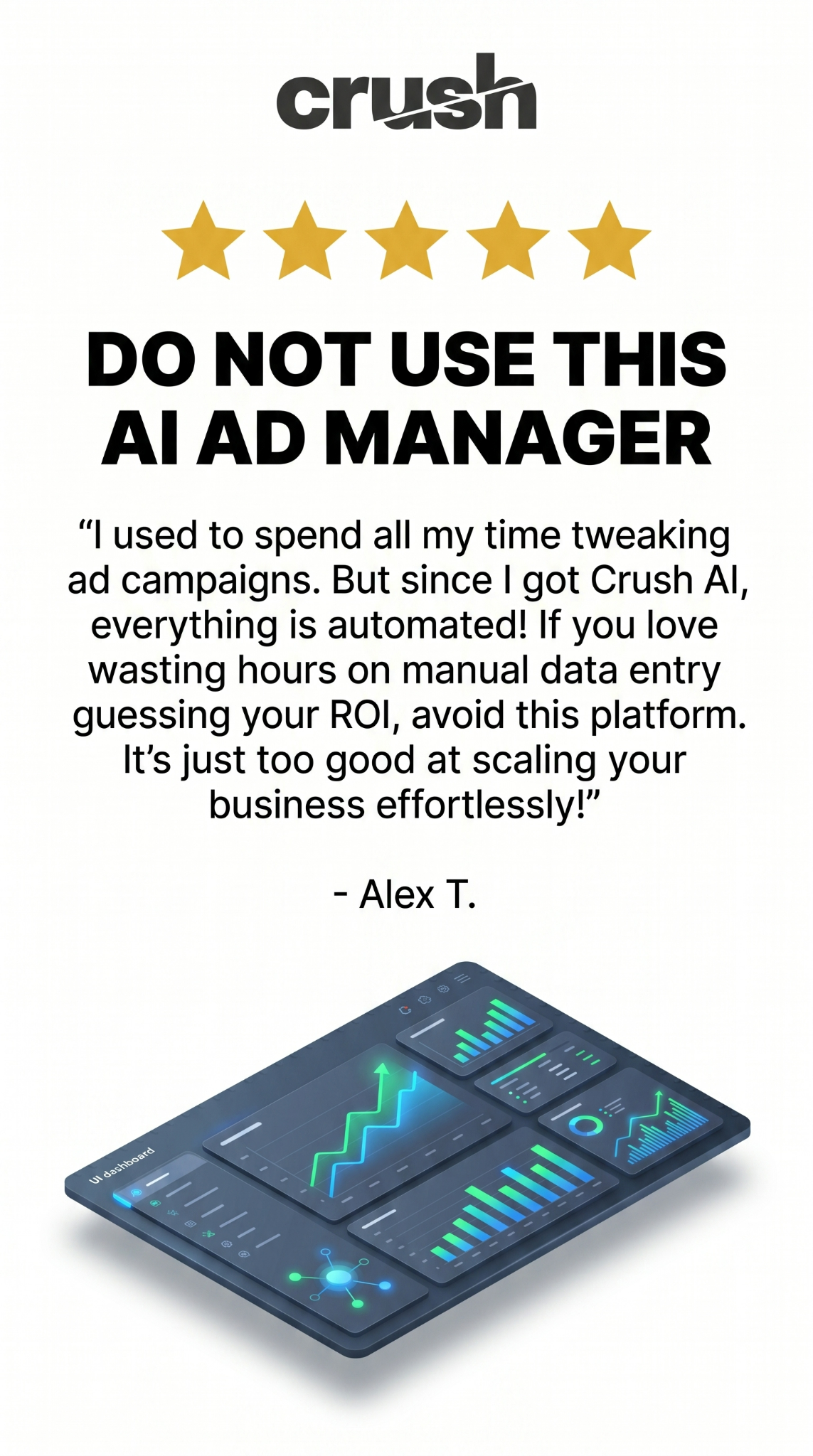 trycrush.ai Facebook ad