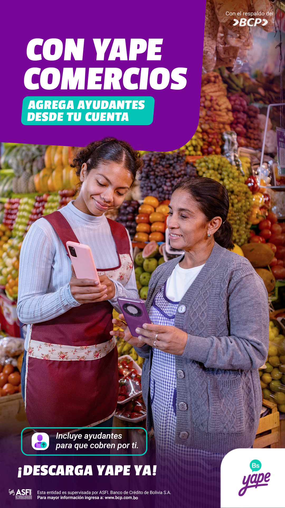 Yape Bolivia Facebook ad from Jul 10, 2026