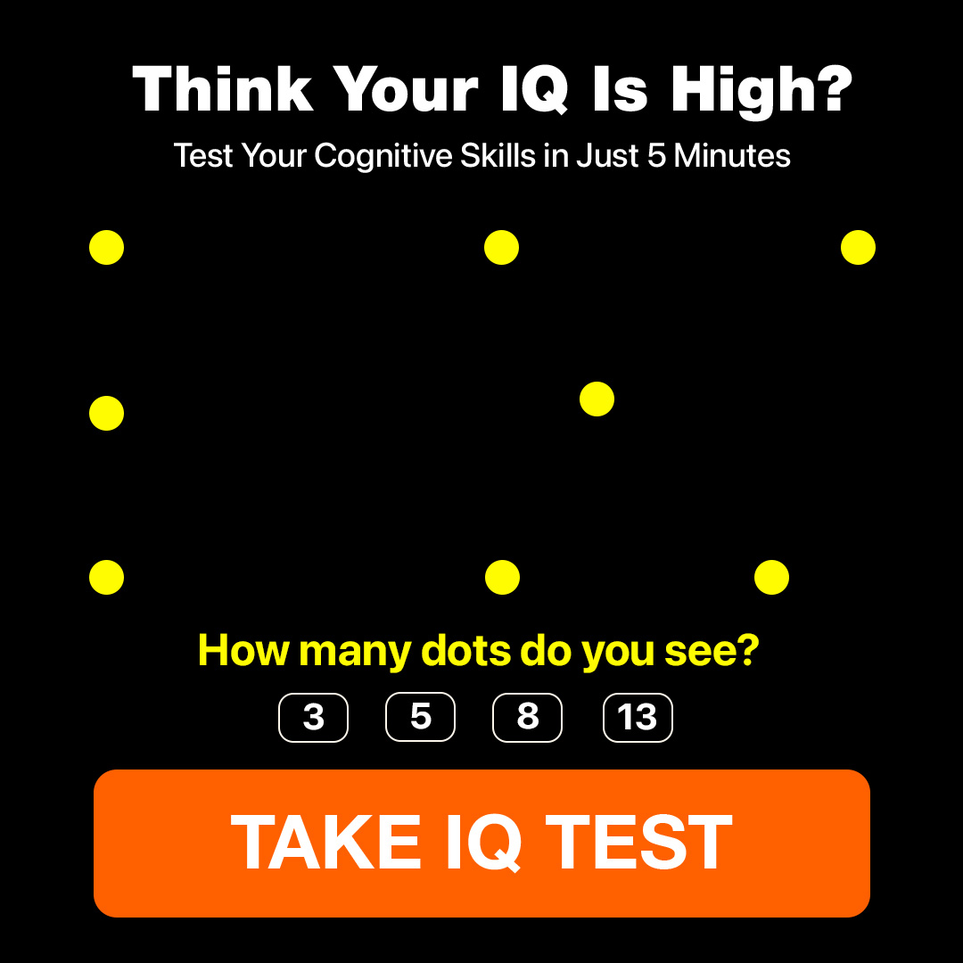 My IQ Facebook ad