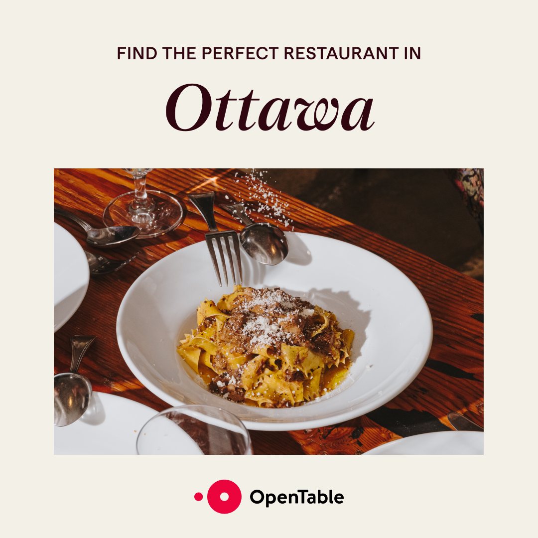OpenTable Canada Facebook ad