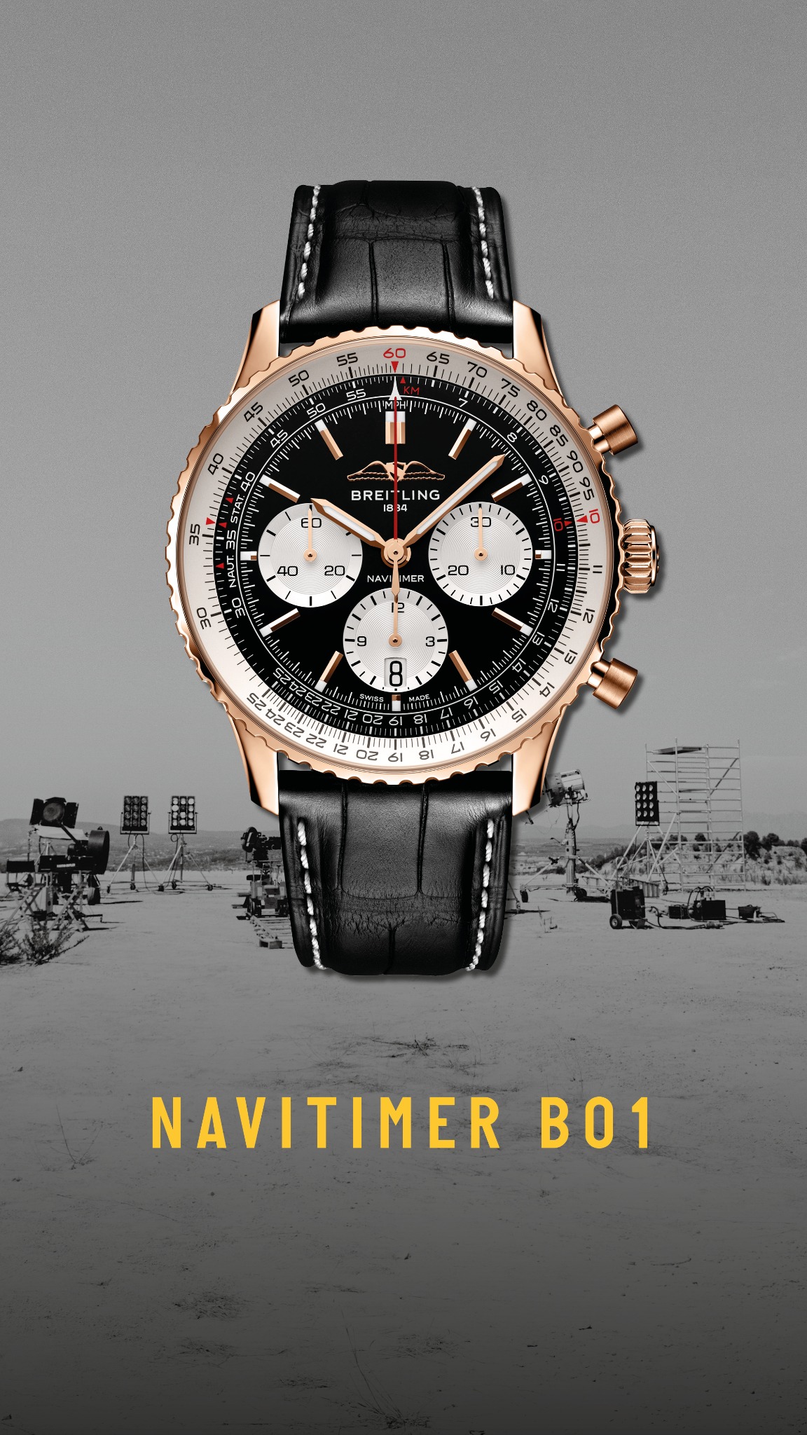 Breitling Facebook ad