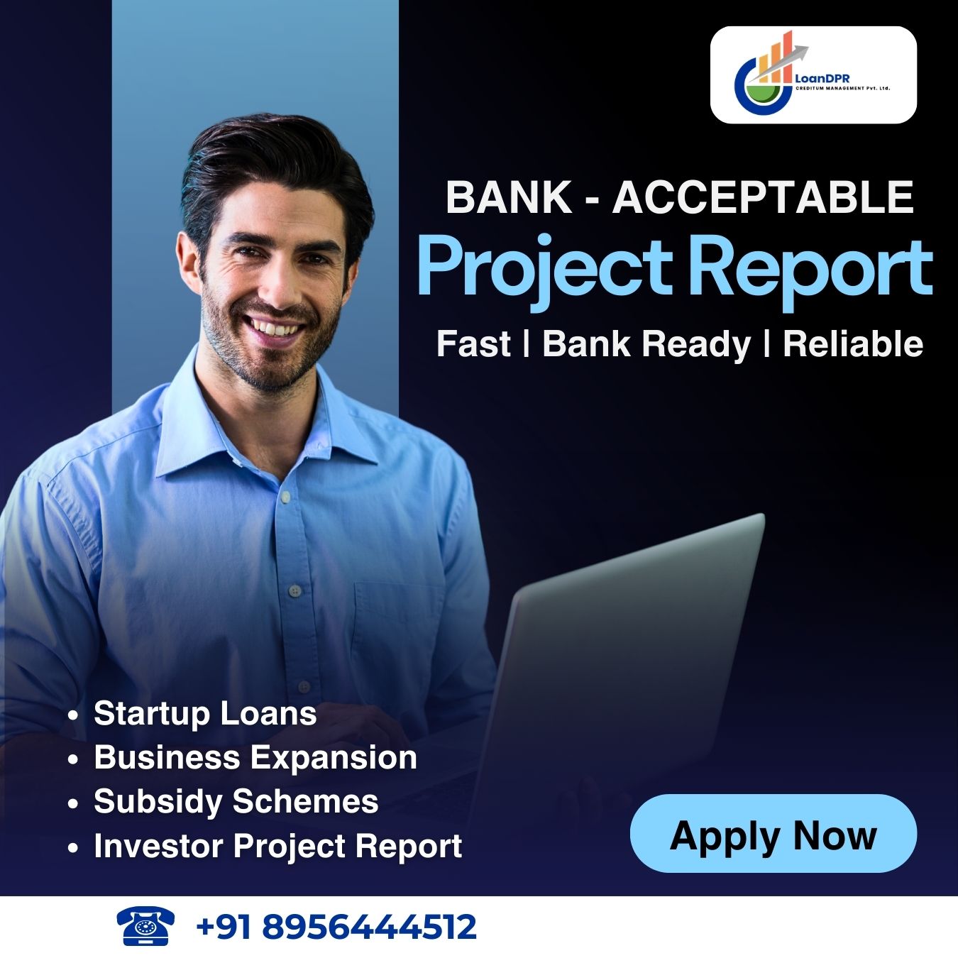 Creditum Management Pvt. Ltd. Facebook ad: Get Project Reports in 15 Minutes!