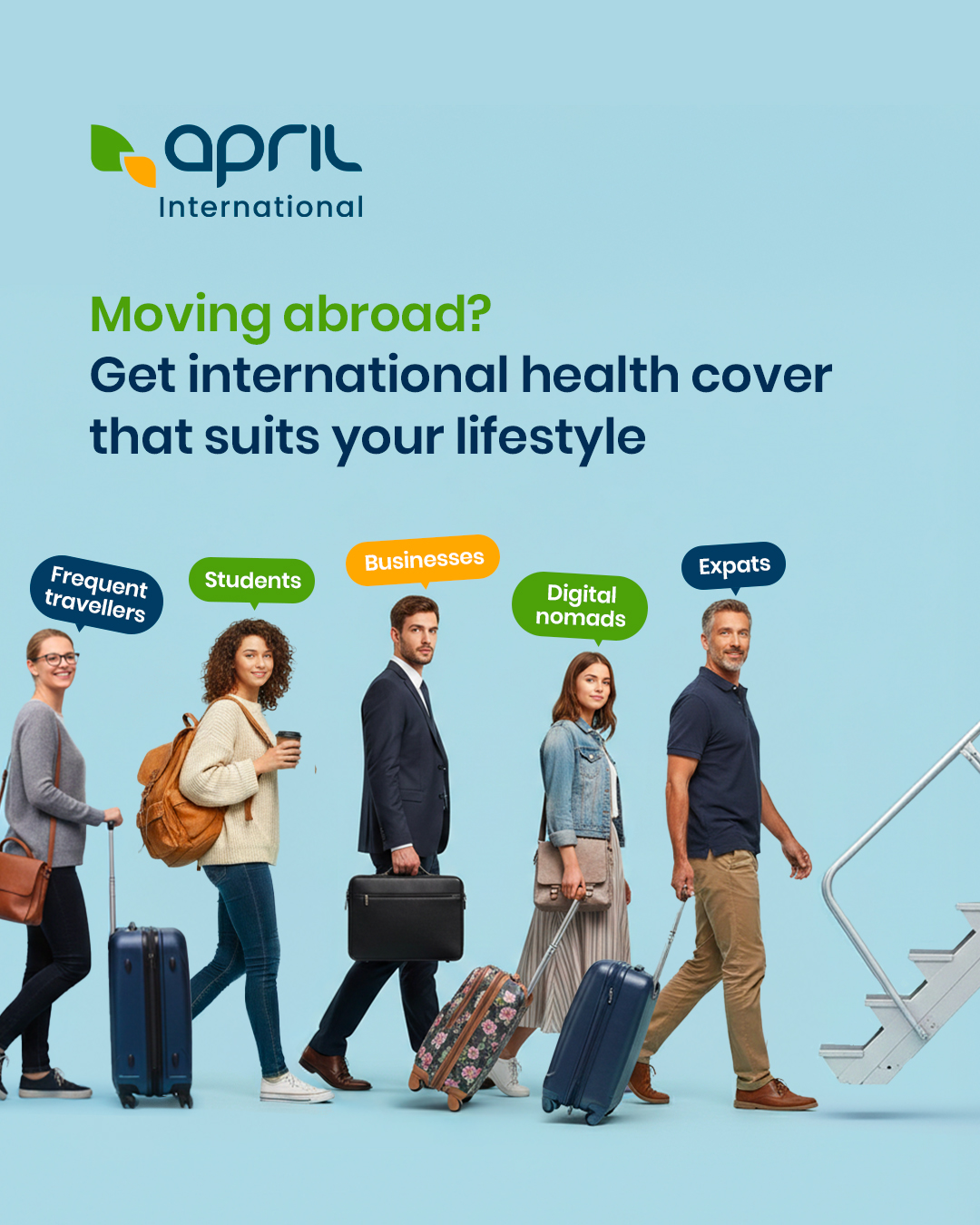 APRIL International Facebook ad