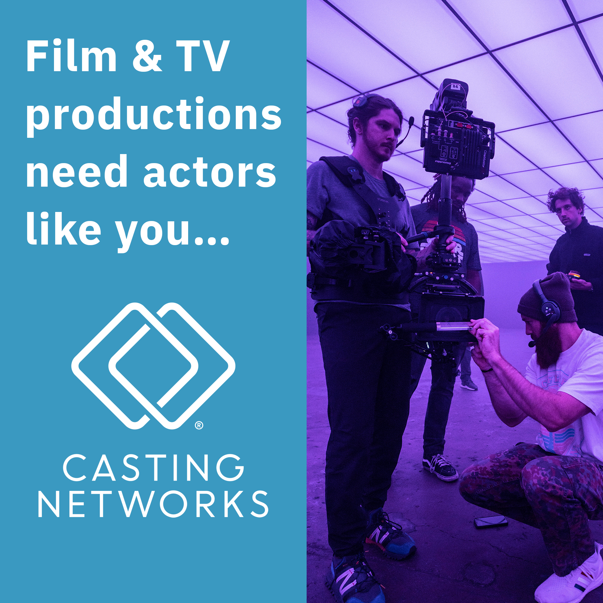 Casting Networks Facebook ad