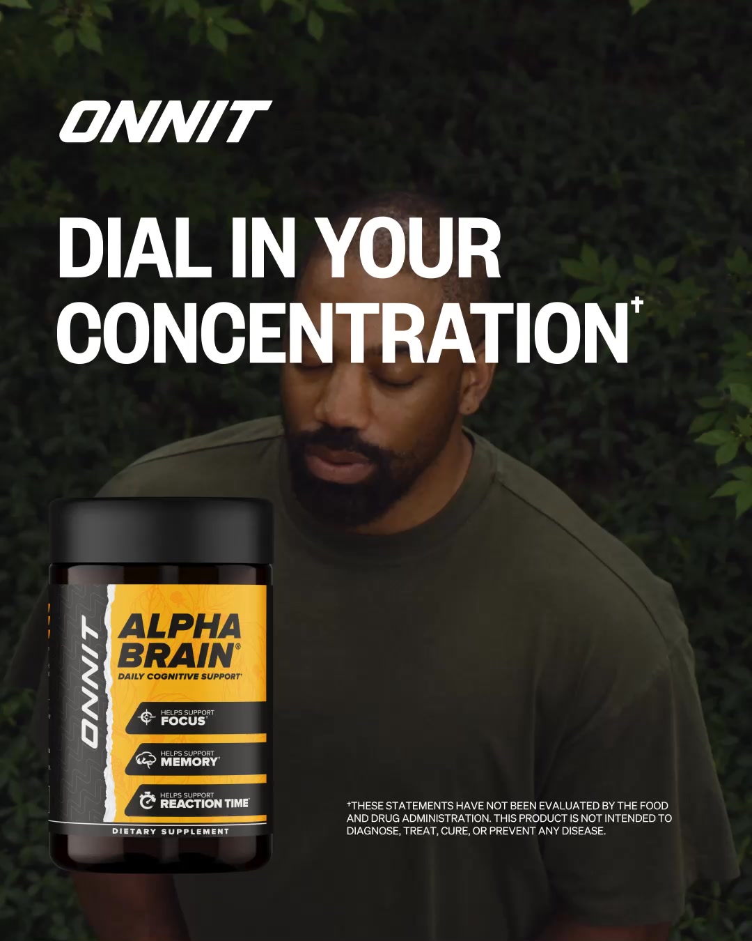 Onnit Facebook ad: Refine Your Flow State