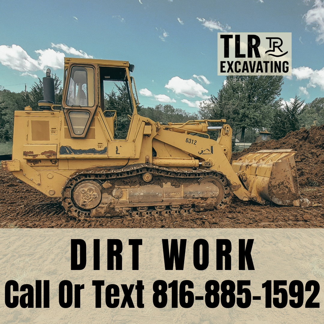 TLR Excavating, LLC Facebook ad: Driveway gravel, grading, clearing, and pond digs.