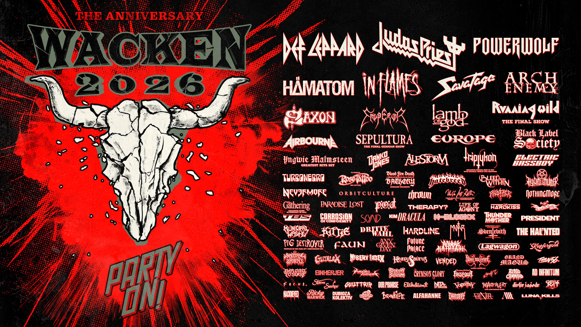 Wacken Open Air Facebook ad